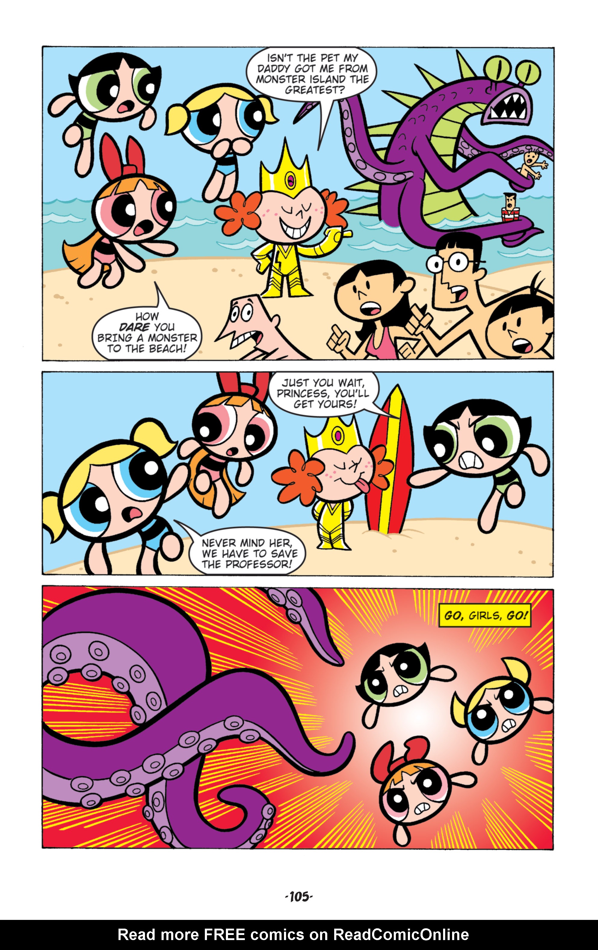 Read online Powerpuff Girls Classics comic -  Issue # TPB 3 - 106