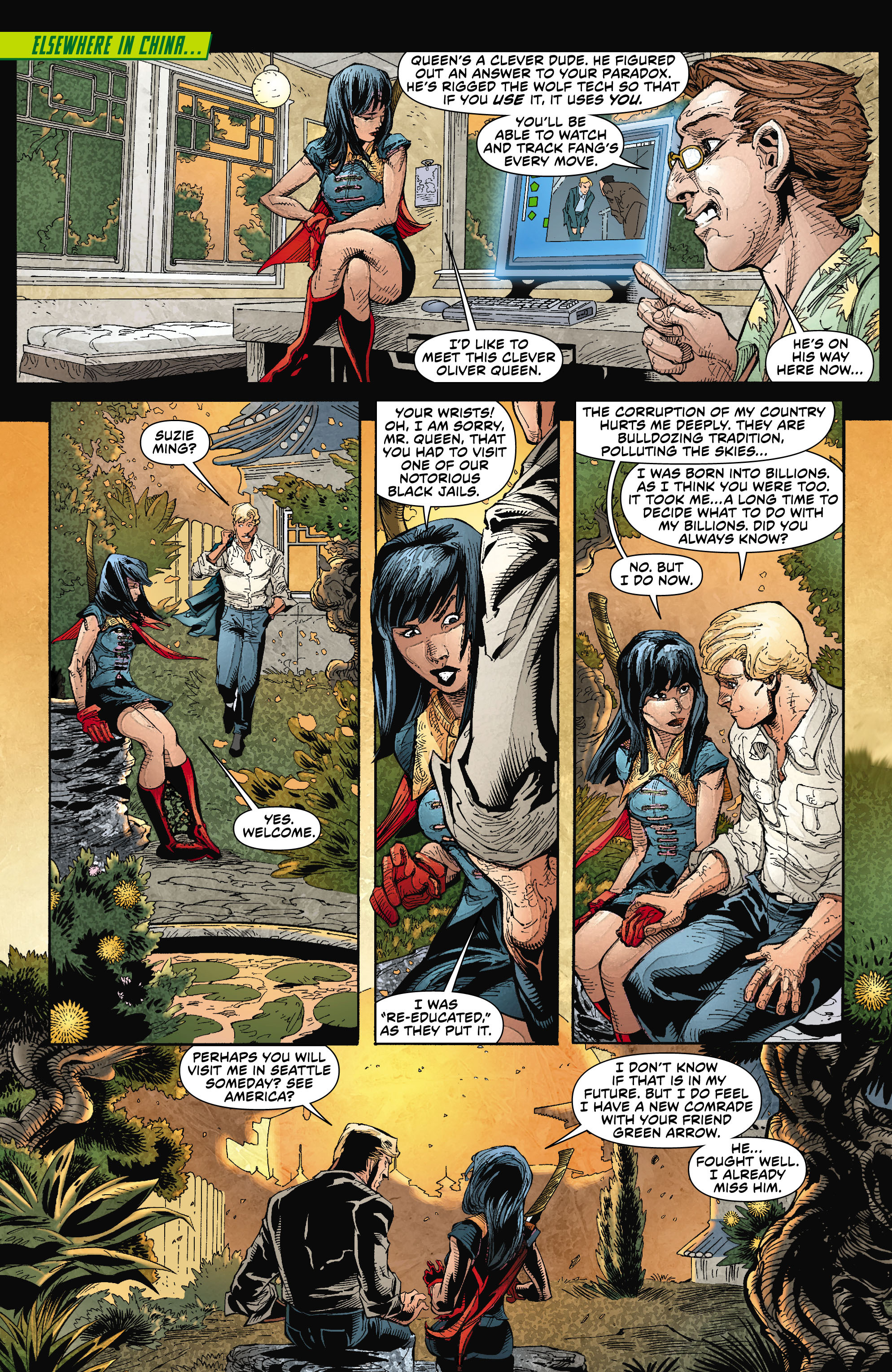 Read online Green Arrow (2011) comic -  Issue #13 - 18