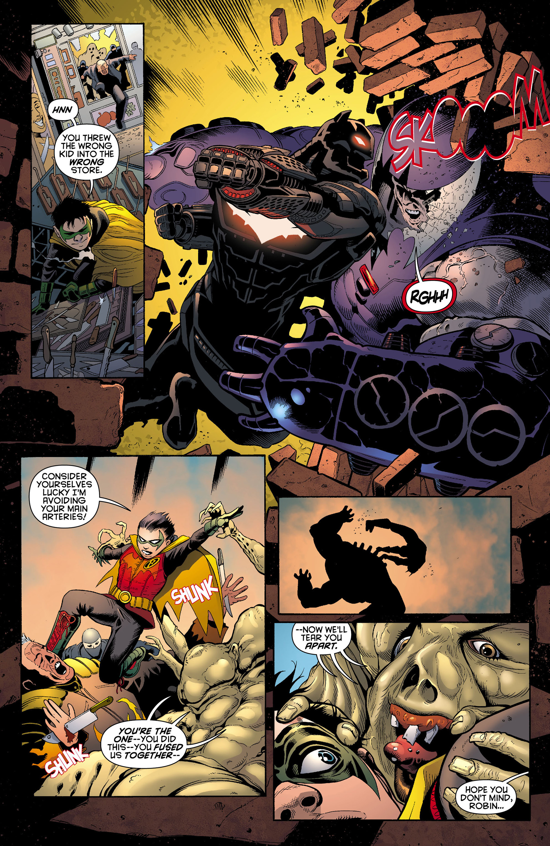 Read online Batman and Robin (2011) comic -  Issue #12 - 8