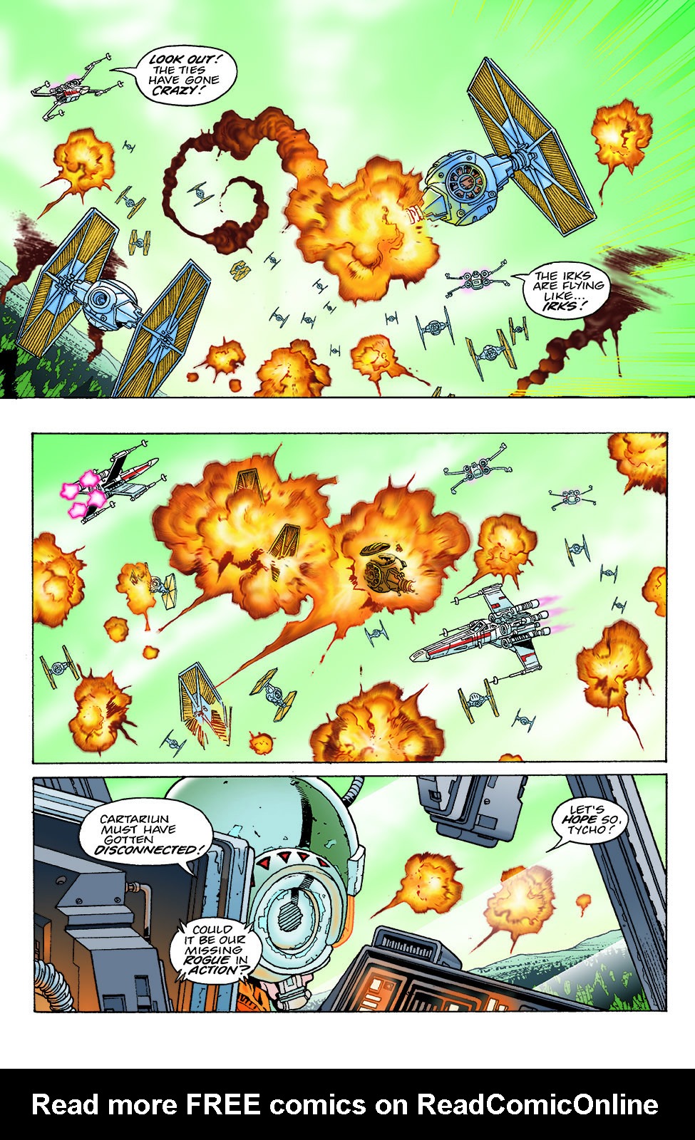 Read online Star Wars: X-Wing Rogue Squadron comic -  Issue #19 - 22