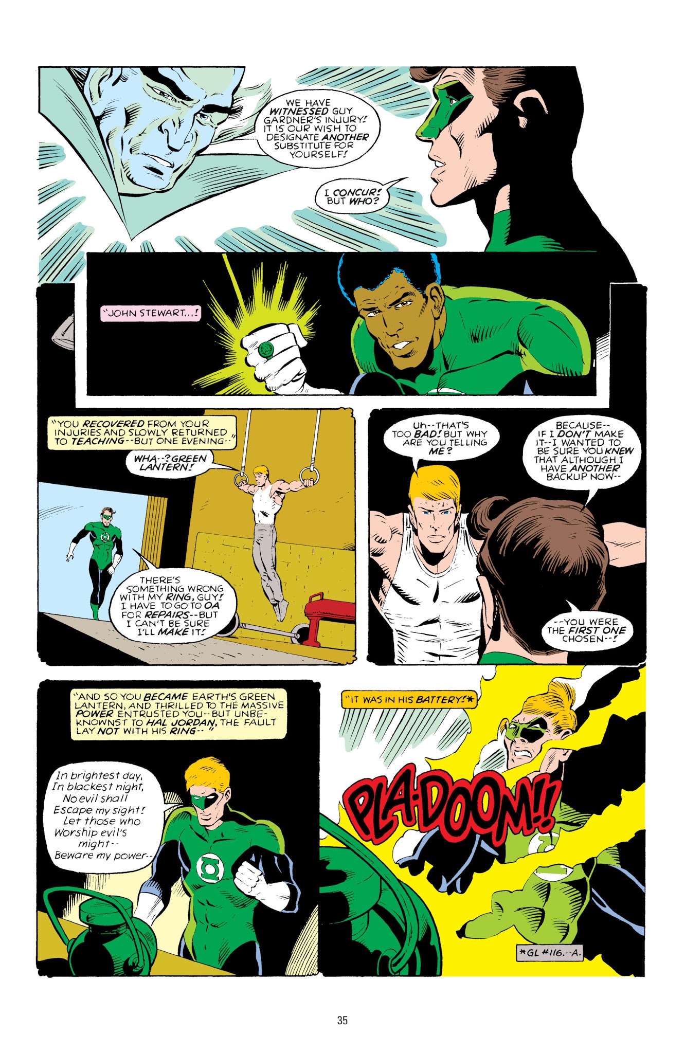 Read online Green Lantern: Sector 2814 comic -  Issue # TPB 3 - 35