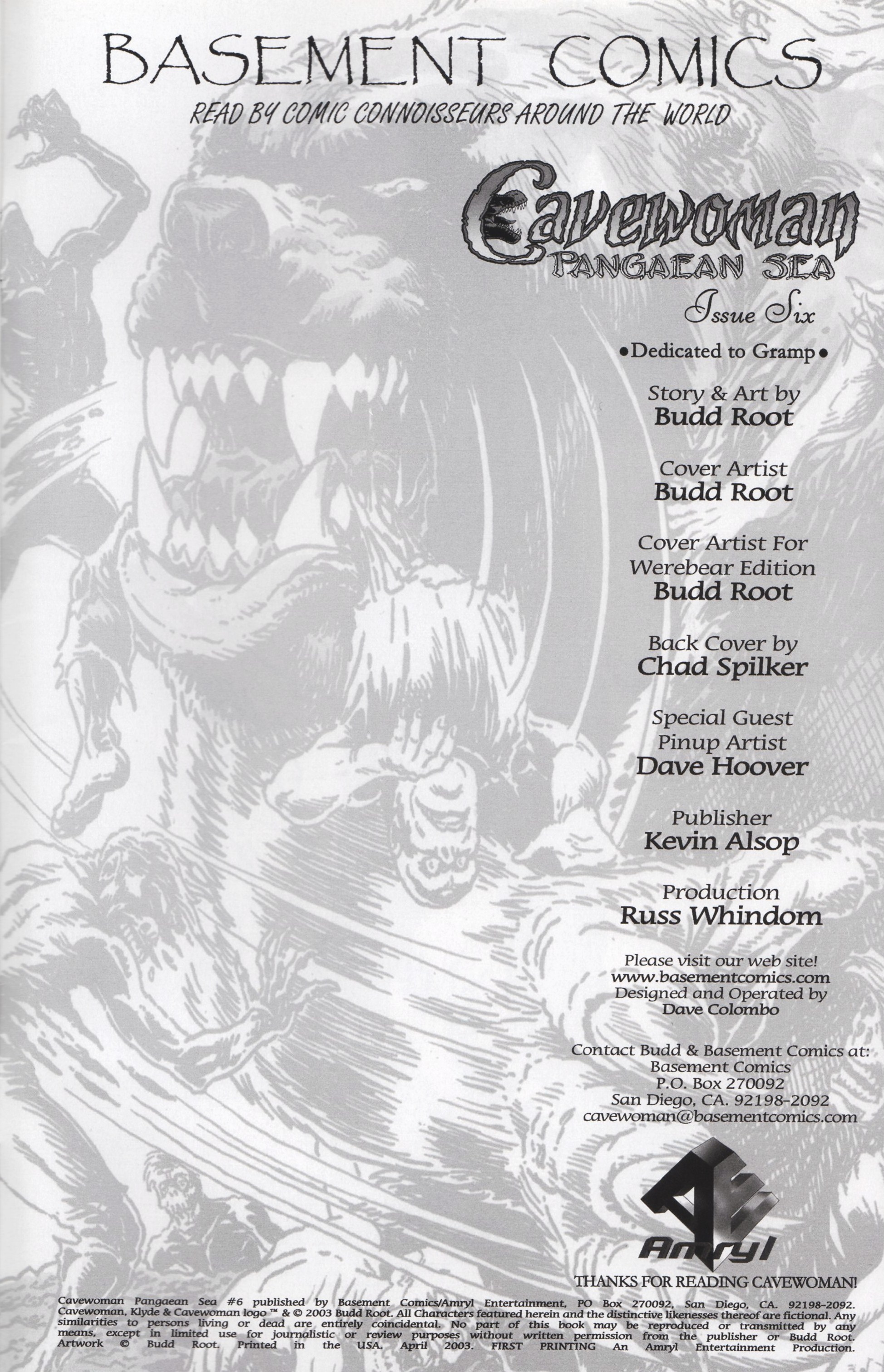 Read online Cavewoman: Pangaean Sea comic -  Issue #6 - 38