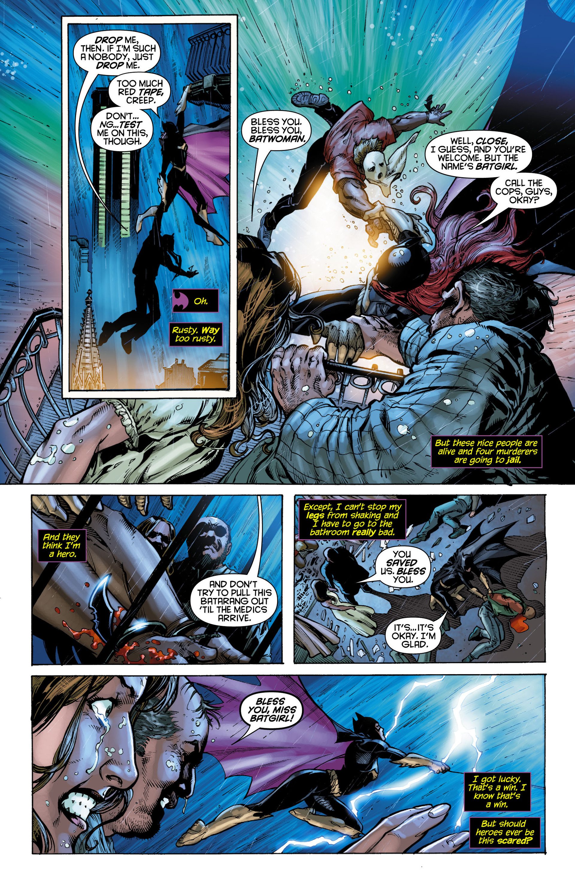 Read online Batgirl (2011) comic -  Issue # _TPB The Darkest Reflection - 16