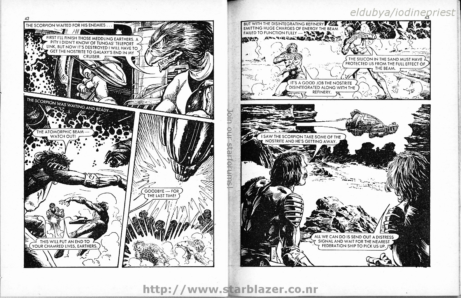 Read online Starblazer comic -  Issue #148 - 23