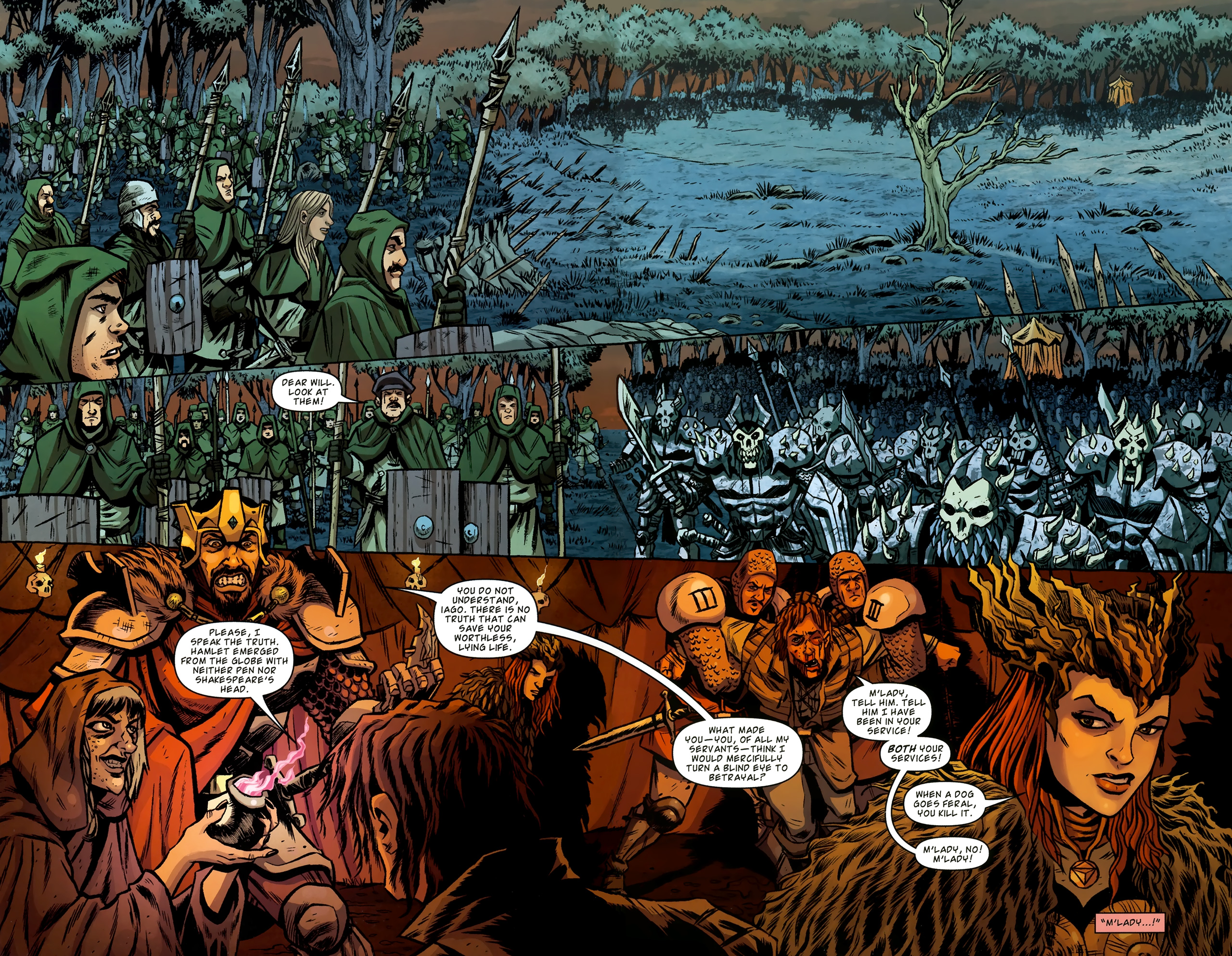 Read online Kill Shakespeare comic -  Issue #10 - 12