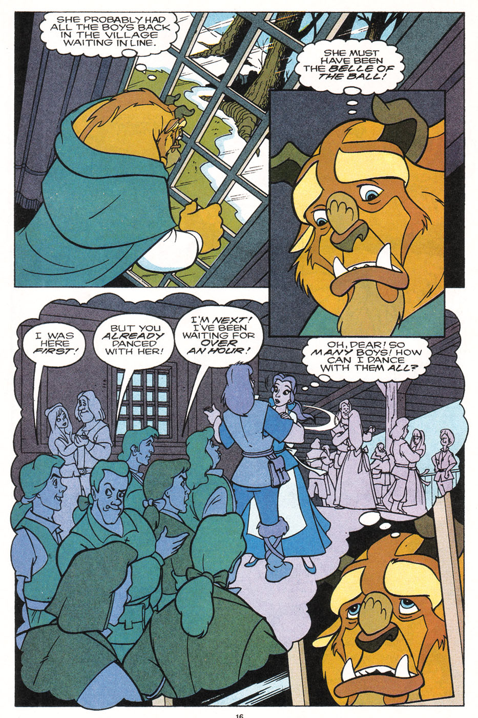 Read online Disney's Beauty and the Beast comic -  Issue #5 - 18