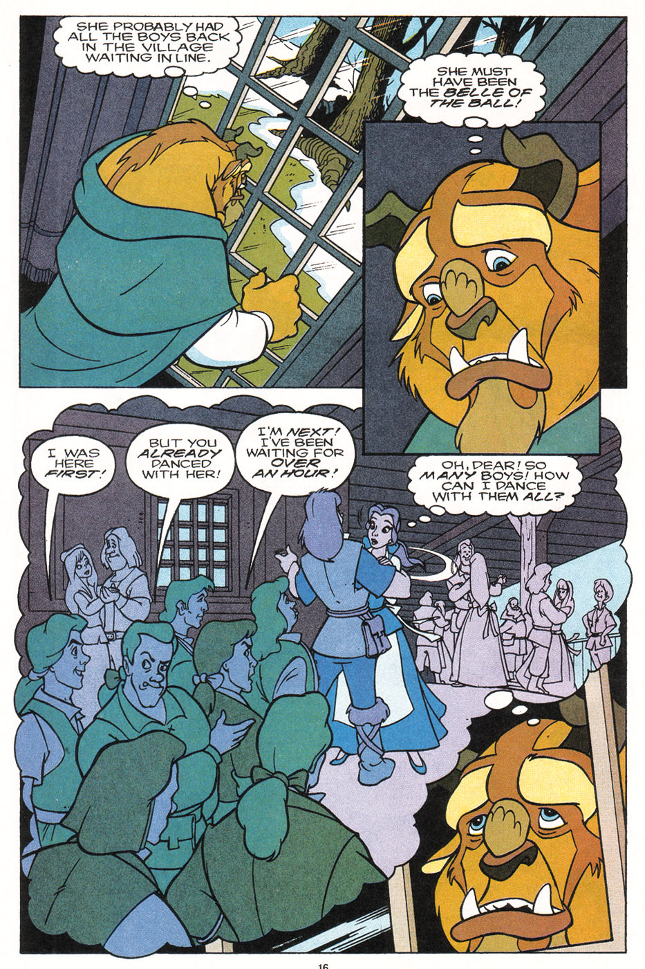 Read online Disney's Beauty and the Beast comic -  Issue #5 - 18