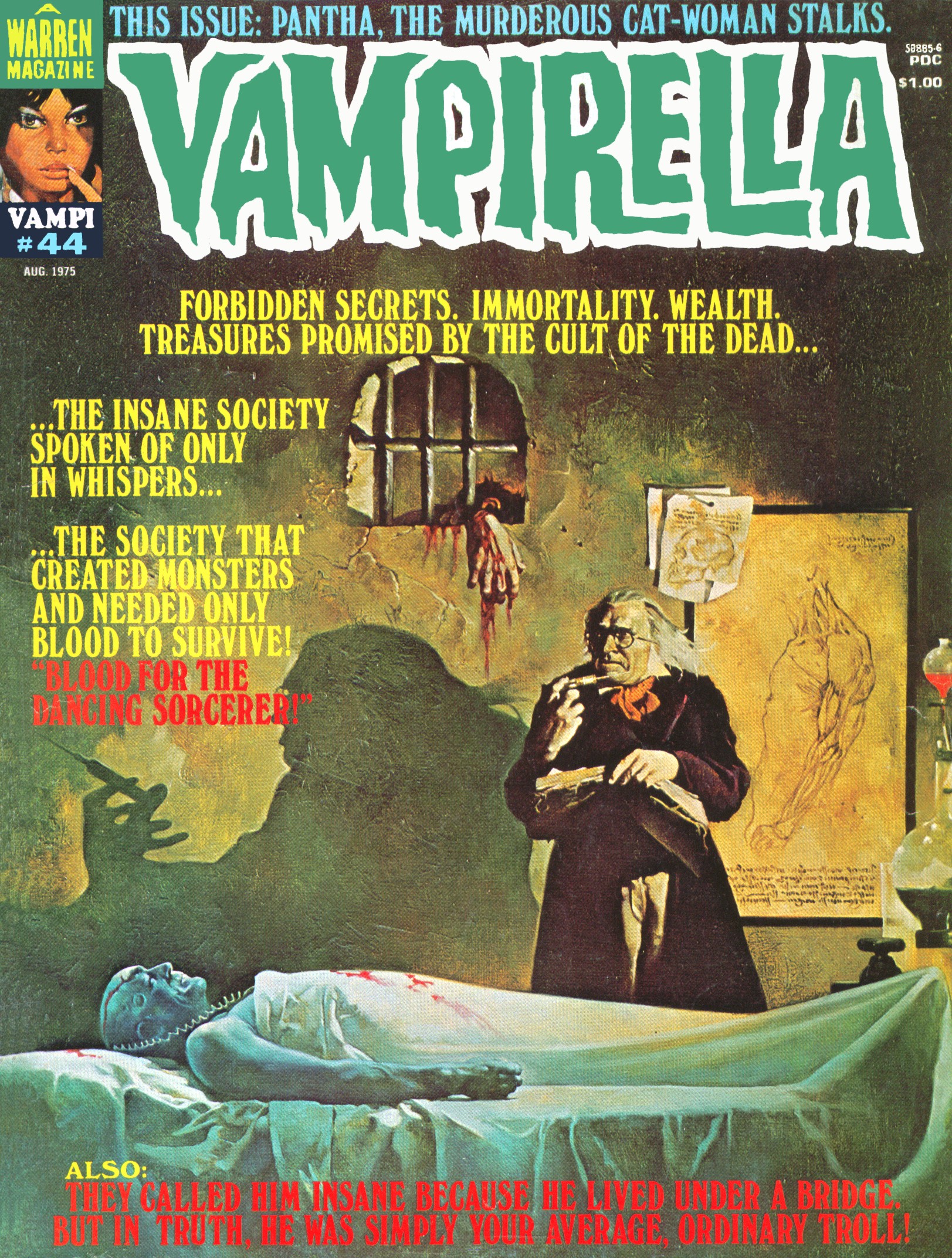 Read online Vampirella (1969) comic -  Issue #44 - 1