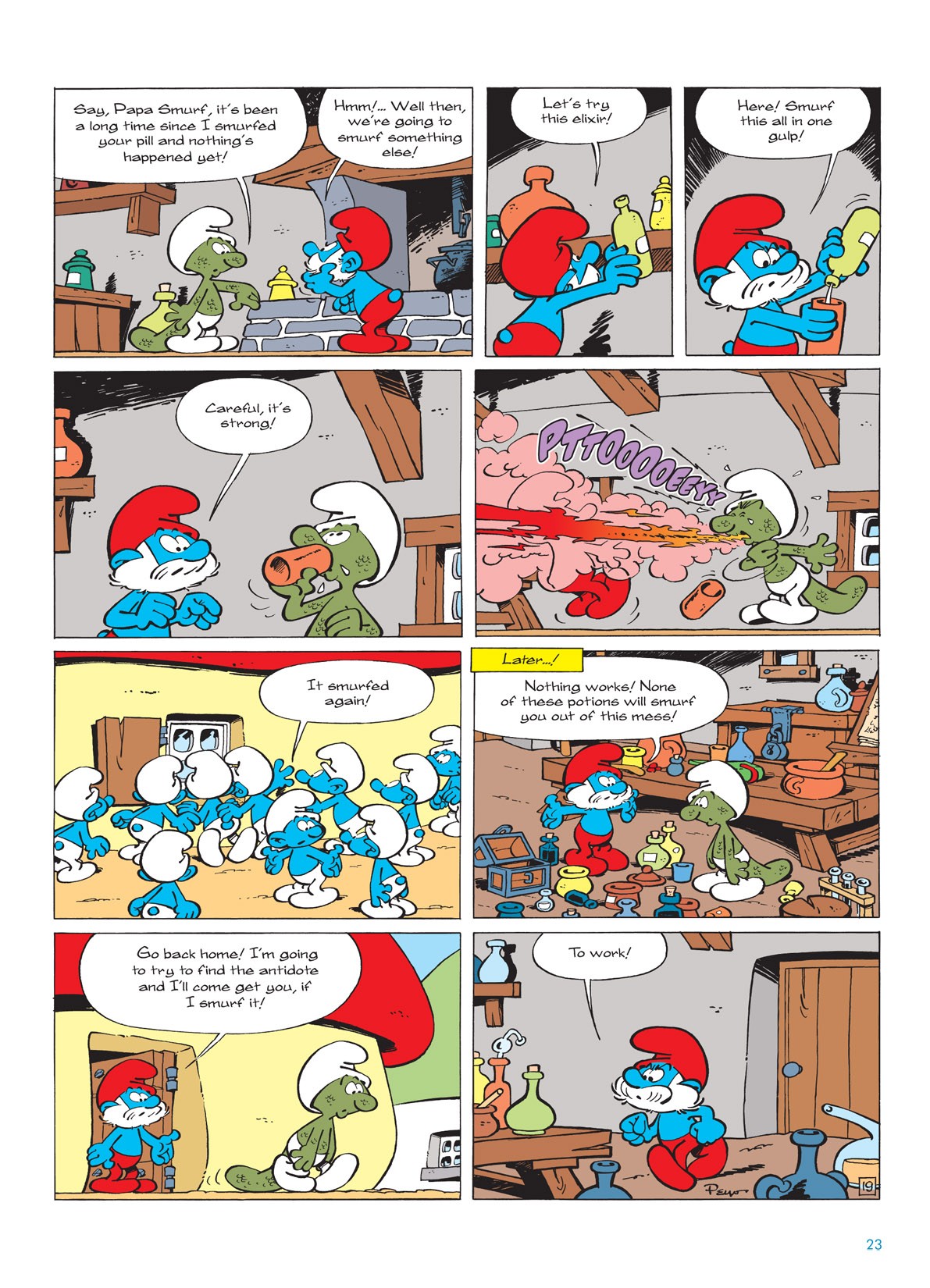 Read online The Smurfs comic -  Issue #8 - 23