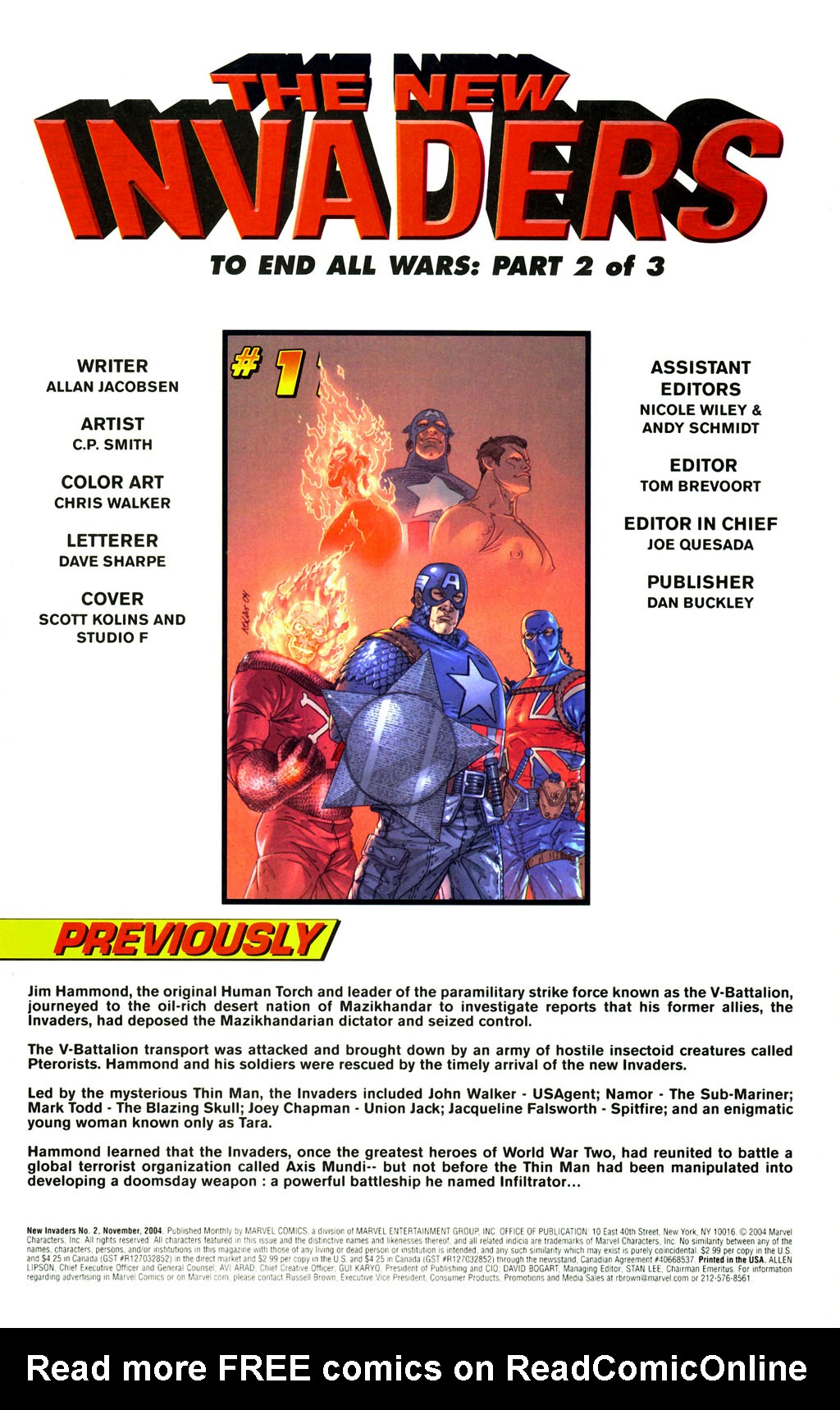 Read online New Invaders comic -  Issue #2 - 2