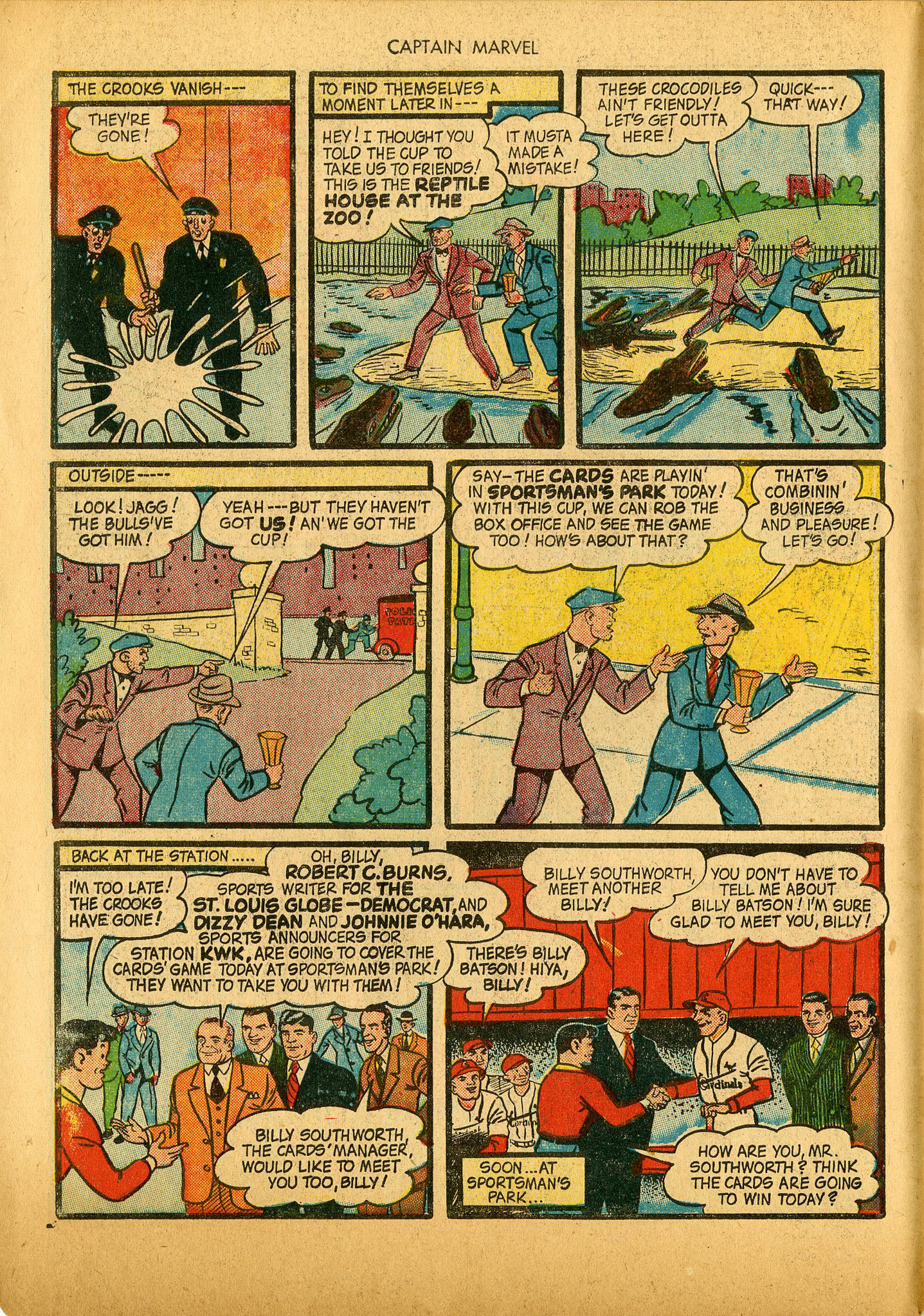 Read online Captain Marvel Adventures comic -  Issue #36 - 10