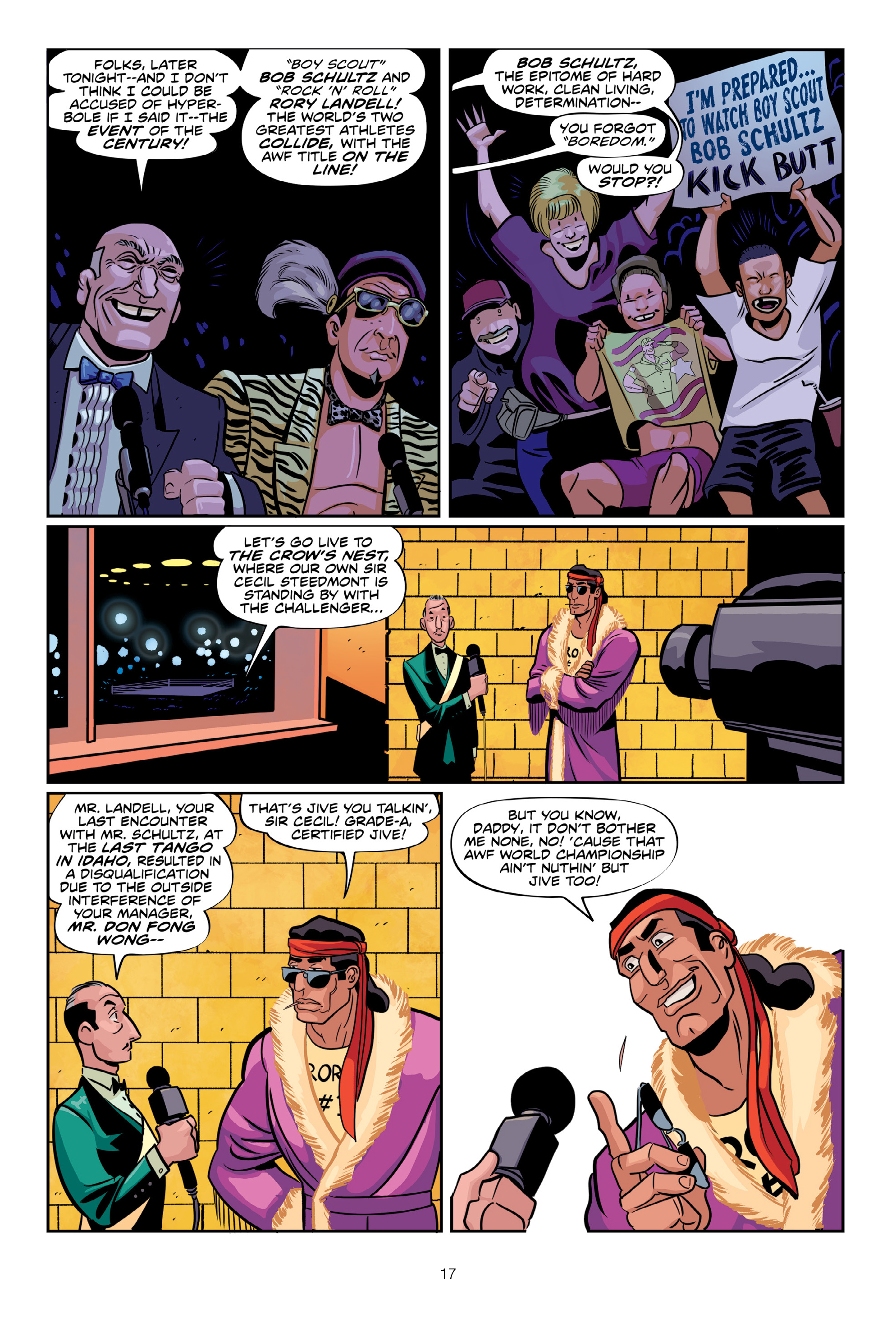 Read online Invasion from Planet Wrestletopia comic -  Issue #1 - 17