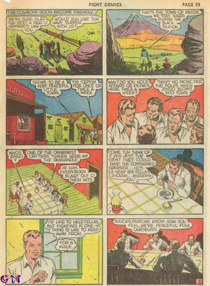 Read online Fight Comics comic -  Issue #5 - 62