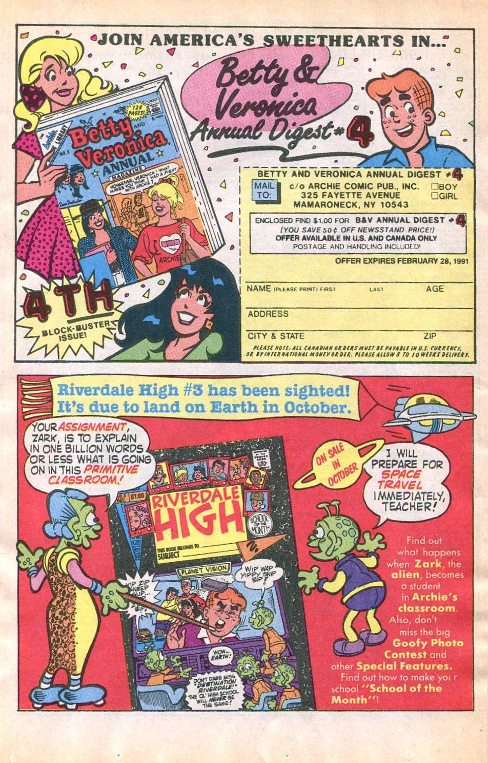 Read online Betty and Veronica (1987) comic -  Issue #36 - 11