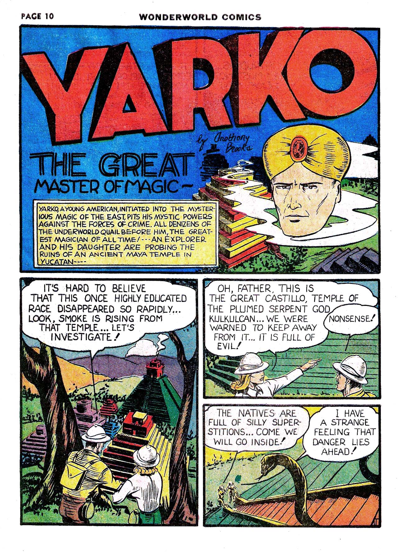 Read online Wonderworld Comics comic -  Issue #16 - 12