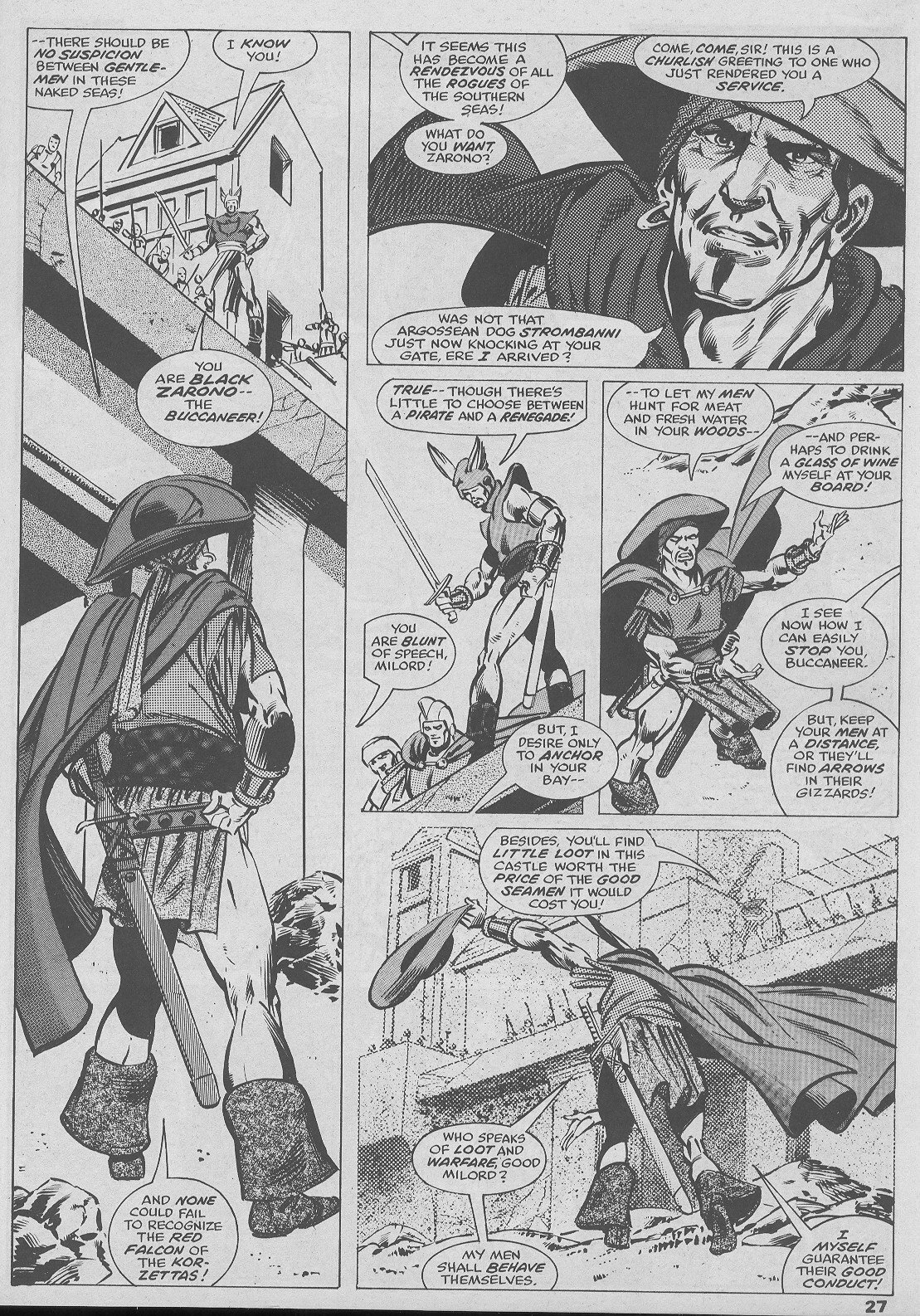 Read online The Savage Sword Of Conan comic -  Issue #47 - 27