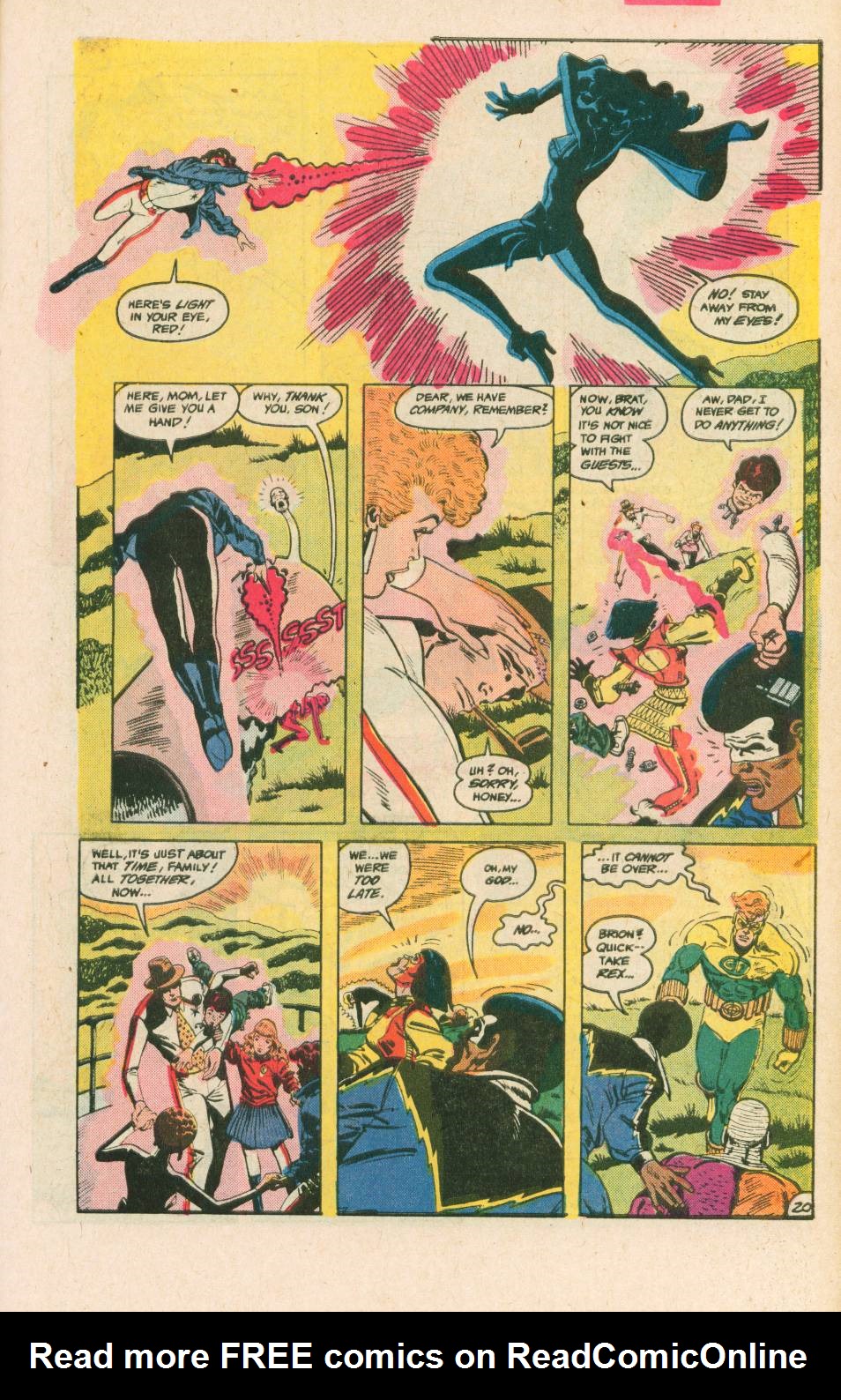 Read online Adventures of the Outsiders comic -  Issue #40 - 21