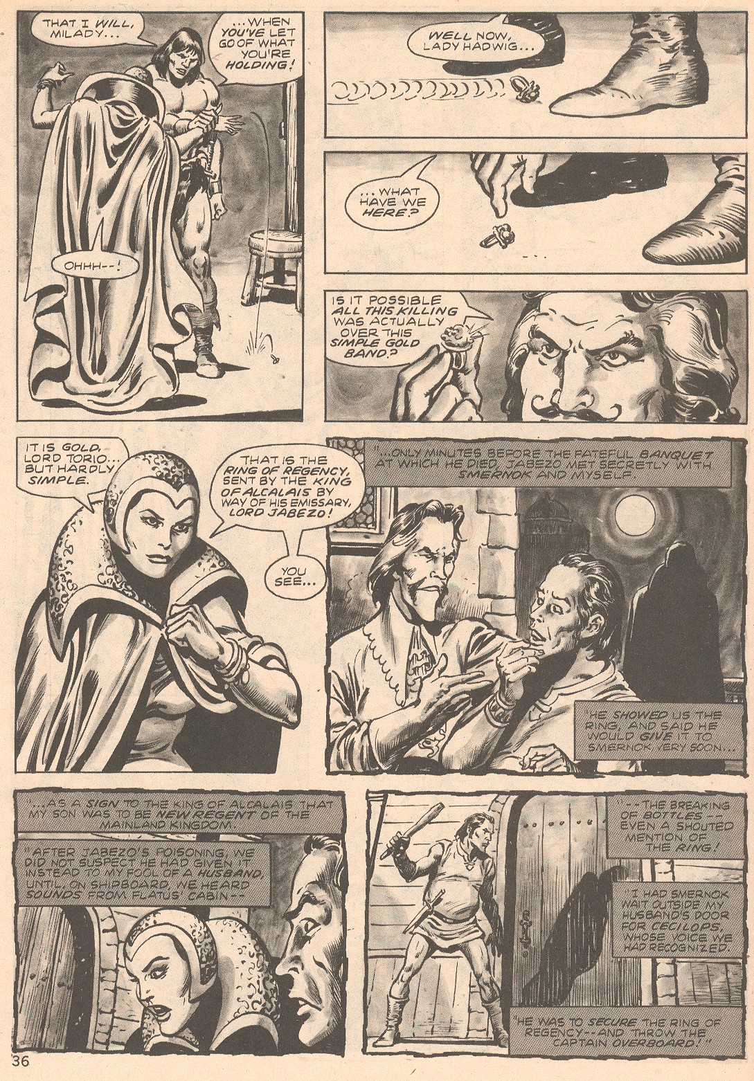 The Savage Sword Of Conan issue 66 - Page 36