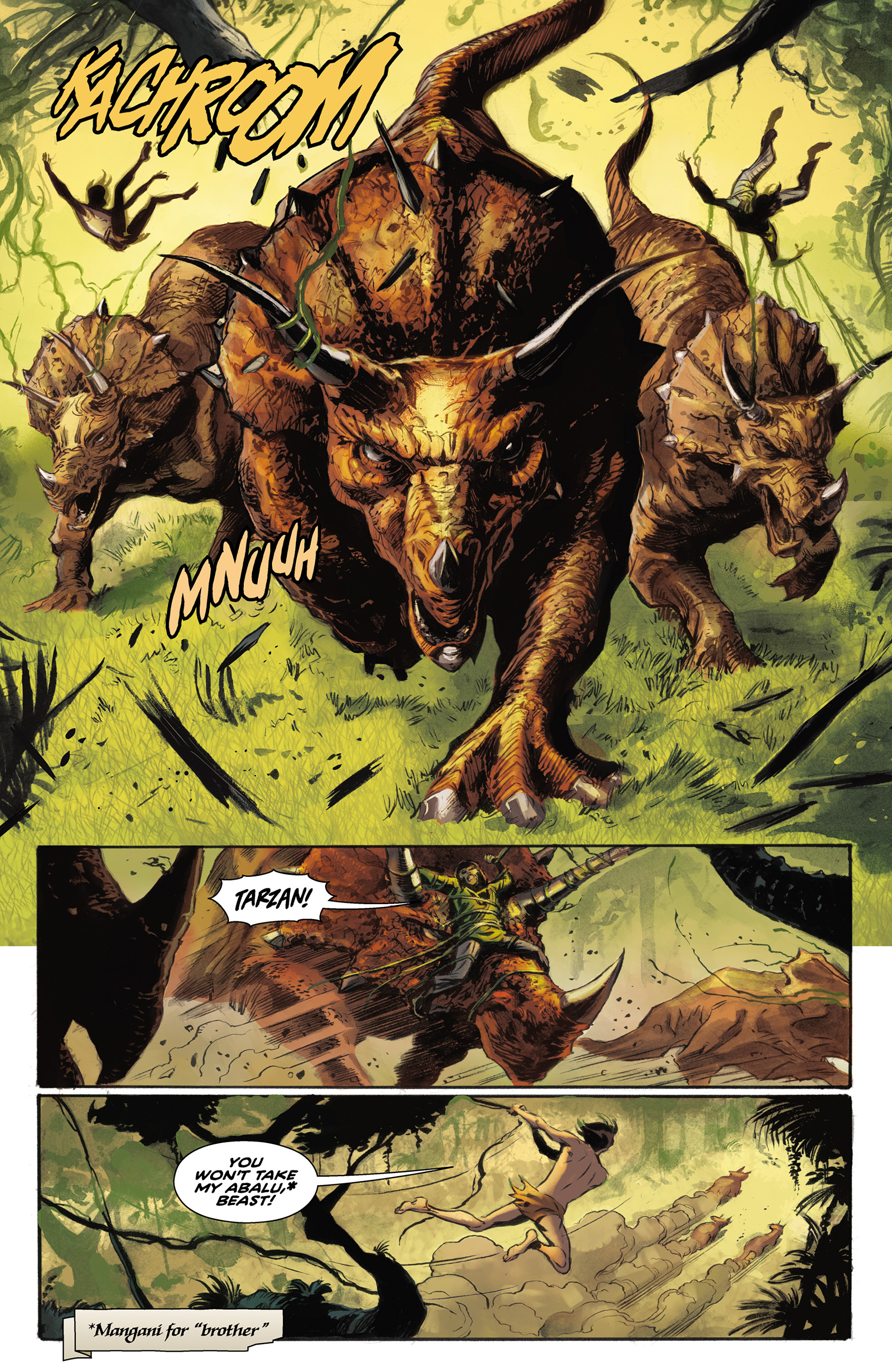 Read online Tarzan On the Planet of the Apes comic -  Issue #1 - 6