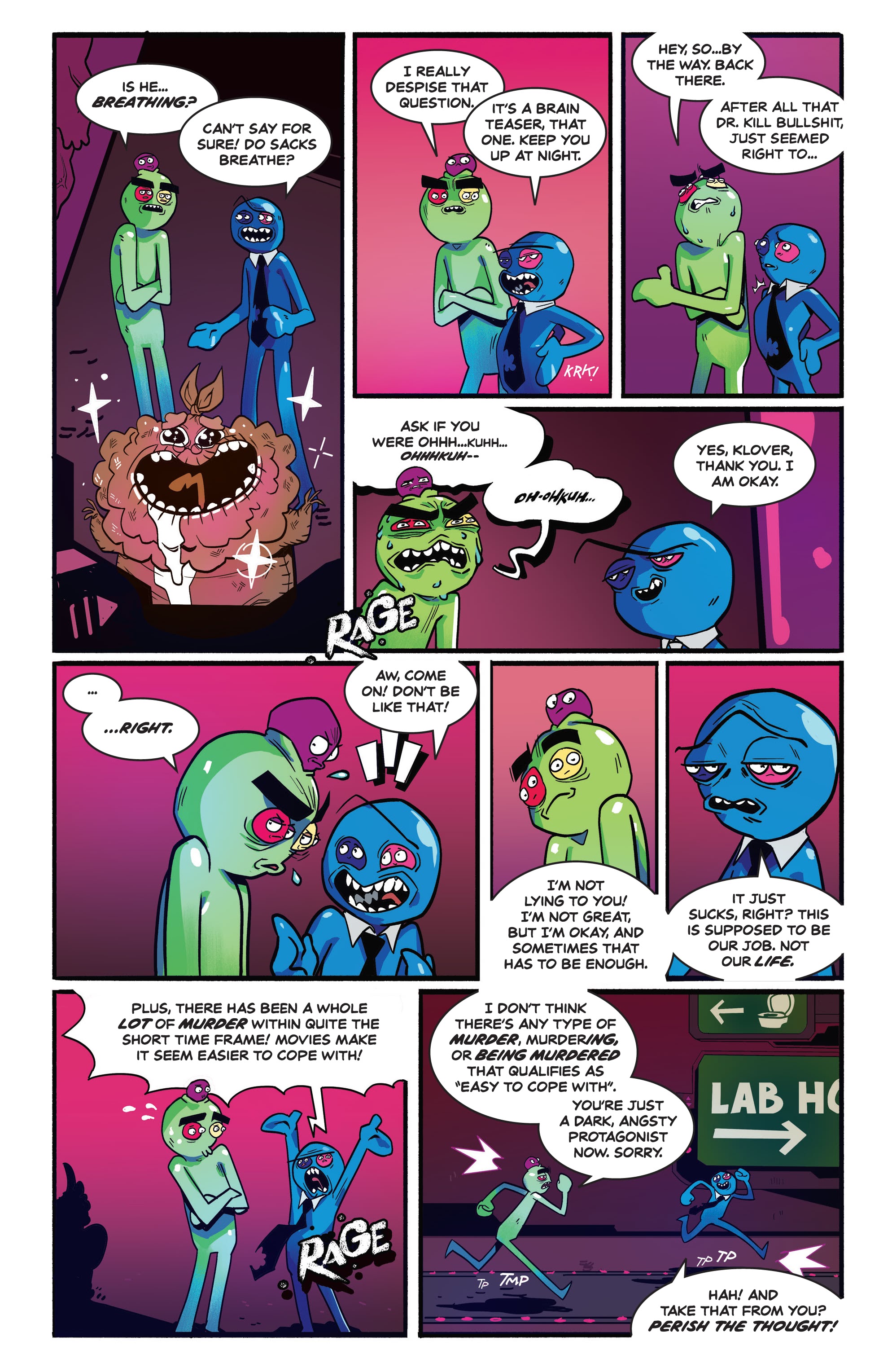 Read online Trover Saves The Universe comic -  Issue #5 - 9
