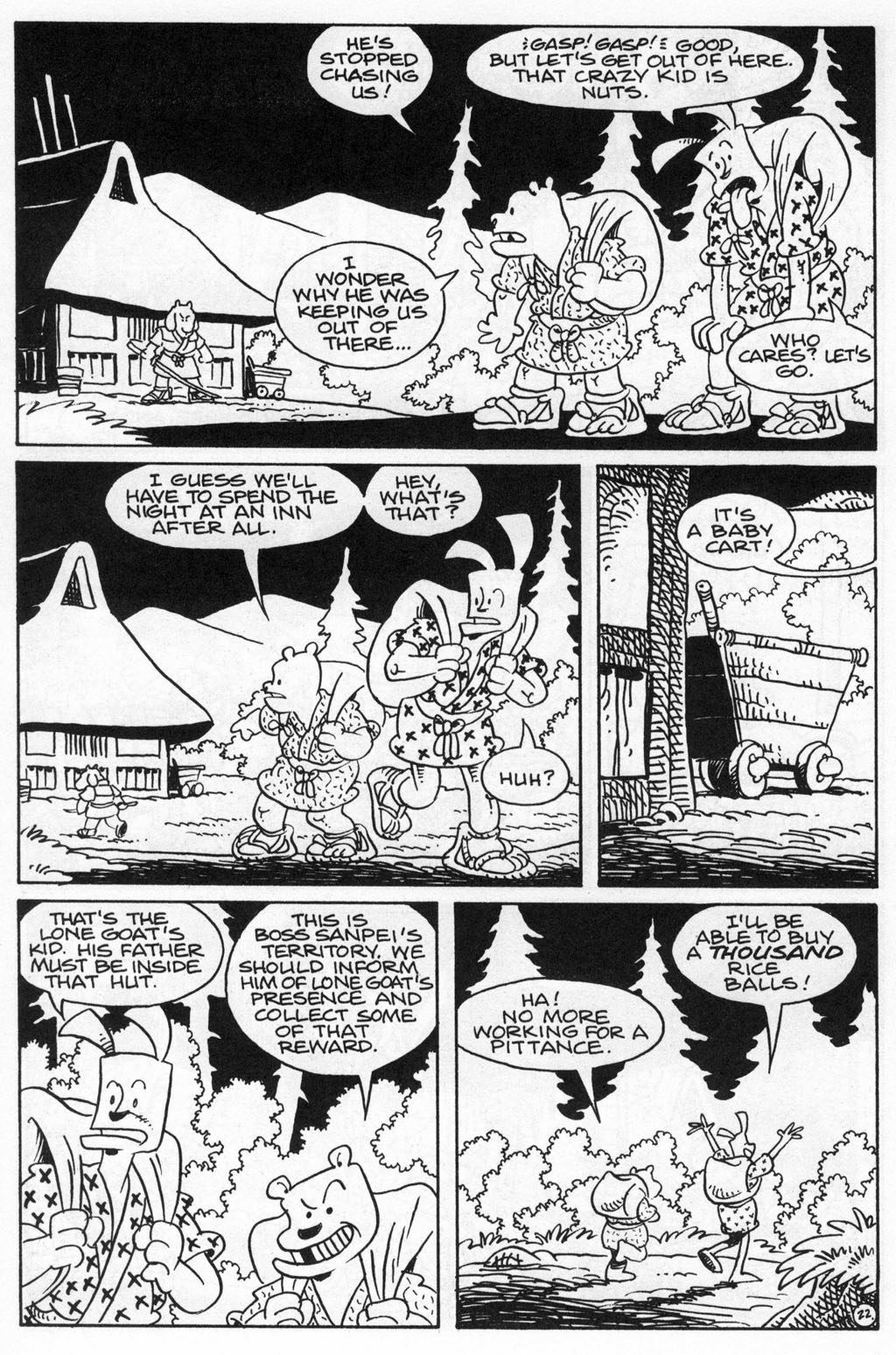 Read online Usagi Yojimbo (1996) comic -  Issue #69 - 23
