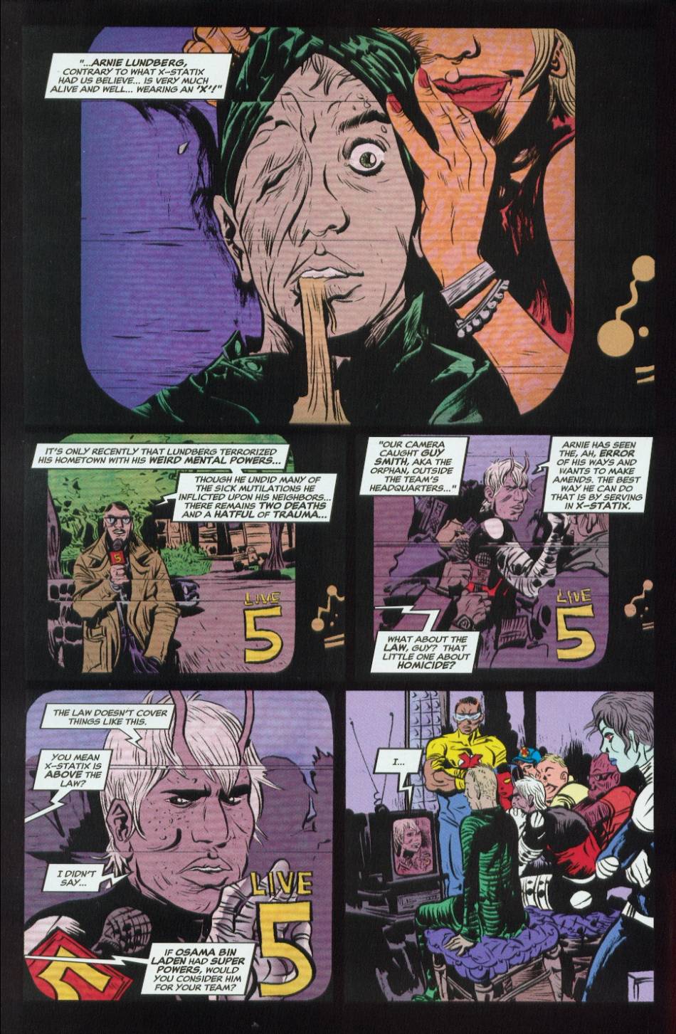 Read online X-Statix comic -  Issue #5 - 11