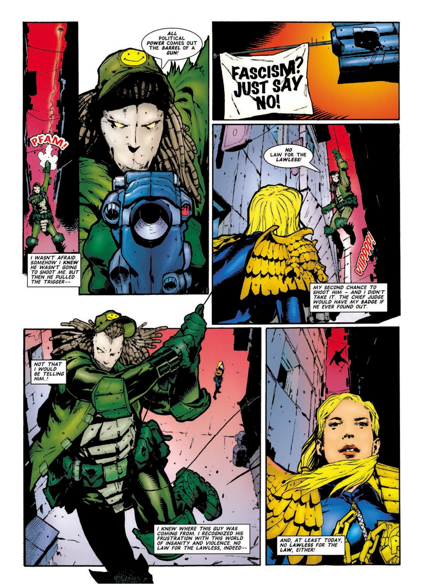 Read online Judge Anderson: The Psi Files comic -  Issue # TPB 3 - 260