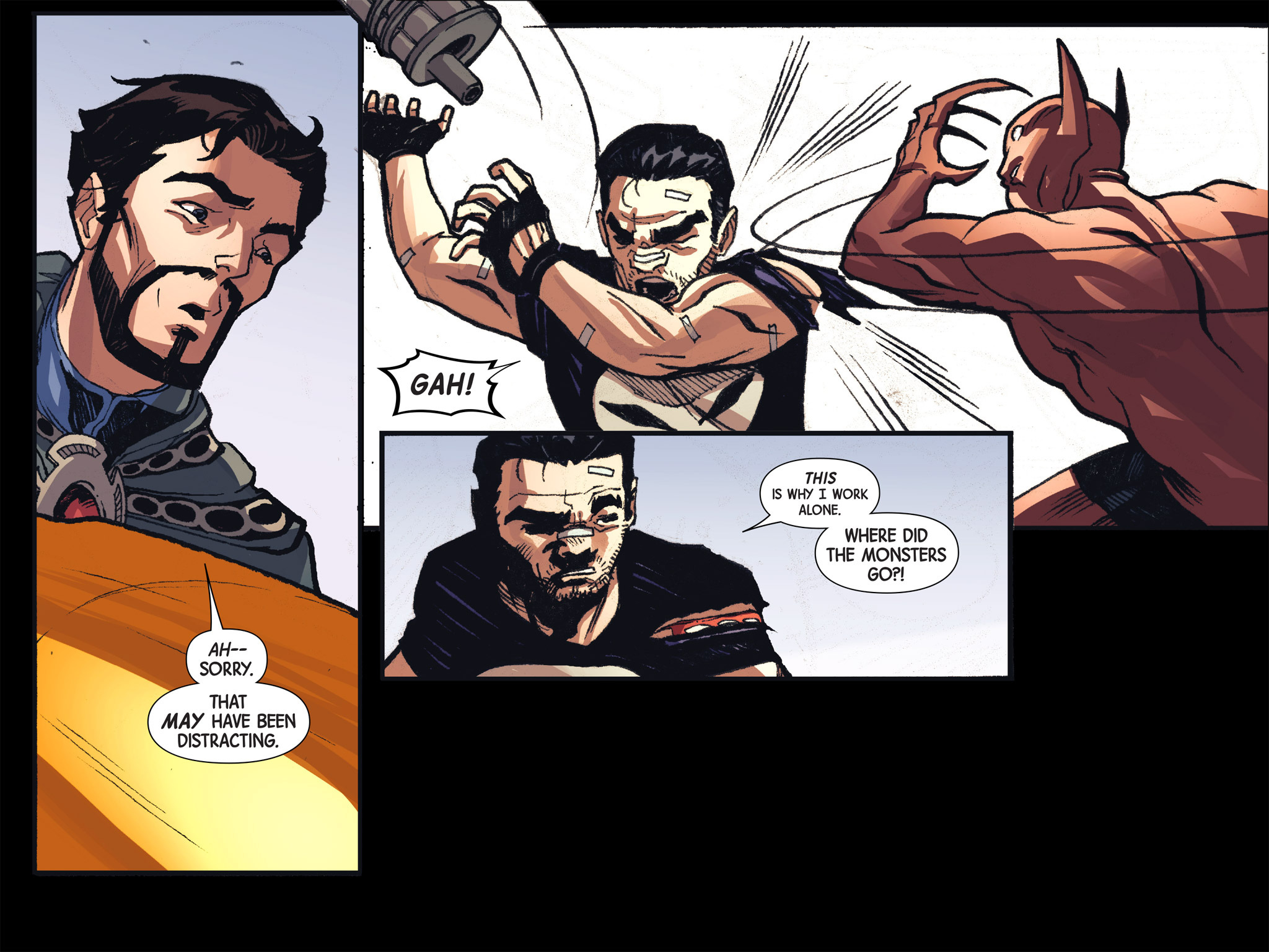 Read online Doctor Strange/Punisher: Magic Bullets Infinite Comic comic -  Issue #6 - 23
