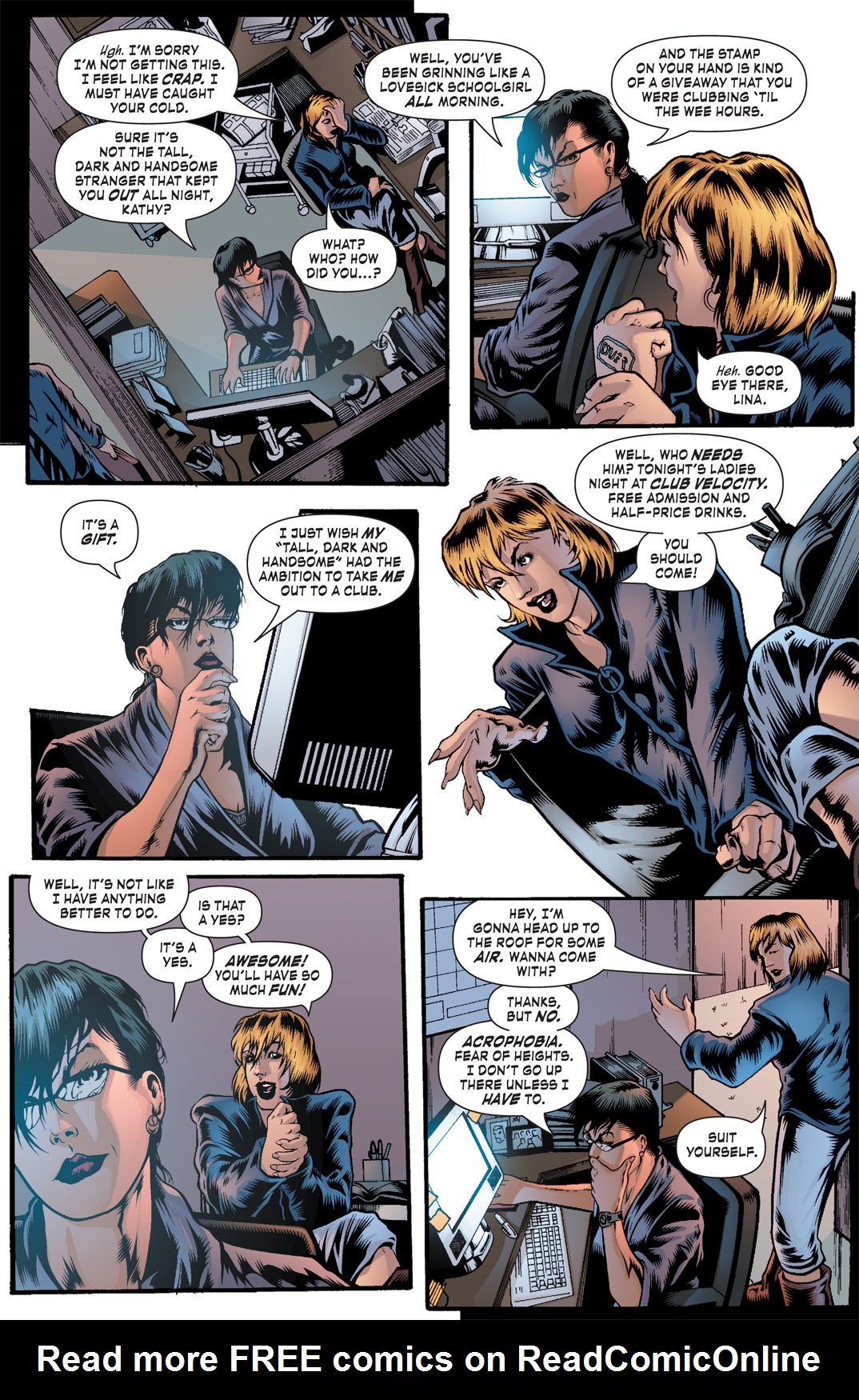 Read online Blacklight comic -  Issue #1 - 13