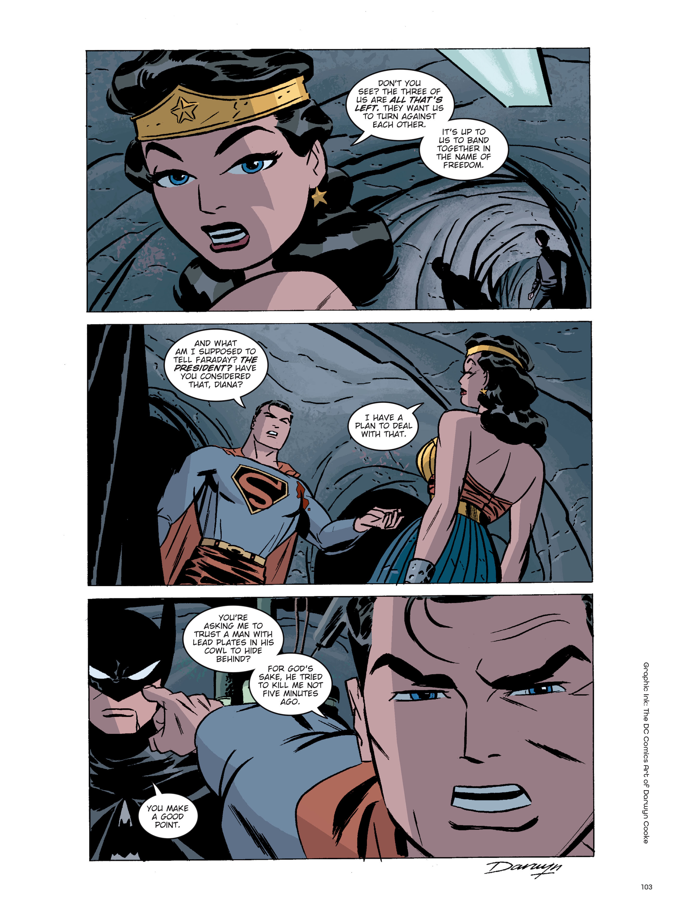 Read online Graphic Ink: The DC Comics Art of Darwyn Cooke comic -  Issue # TPB (Part 2) - 3