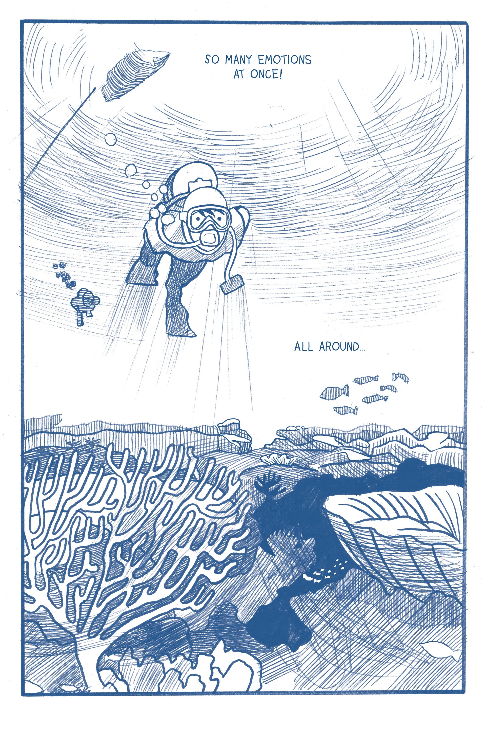 Read online When Everything Turned Blue comic -  Issue # TPB - 120