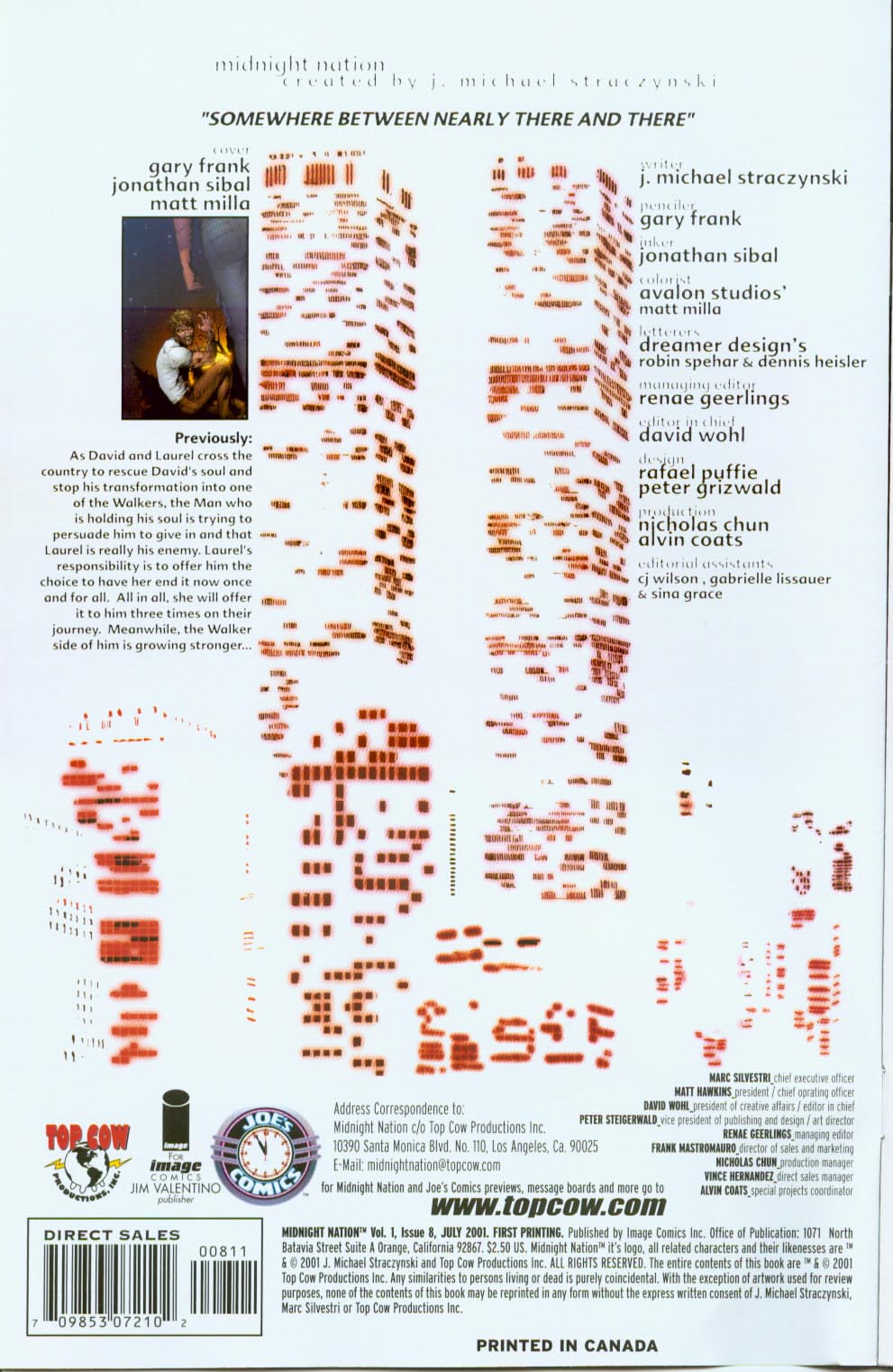 Read online Midnight Nation comic -  Issue #8 - 2