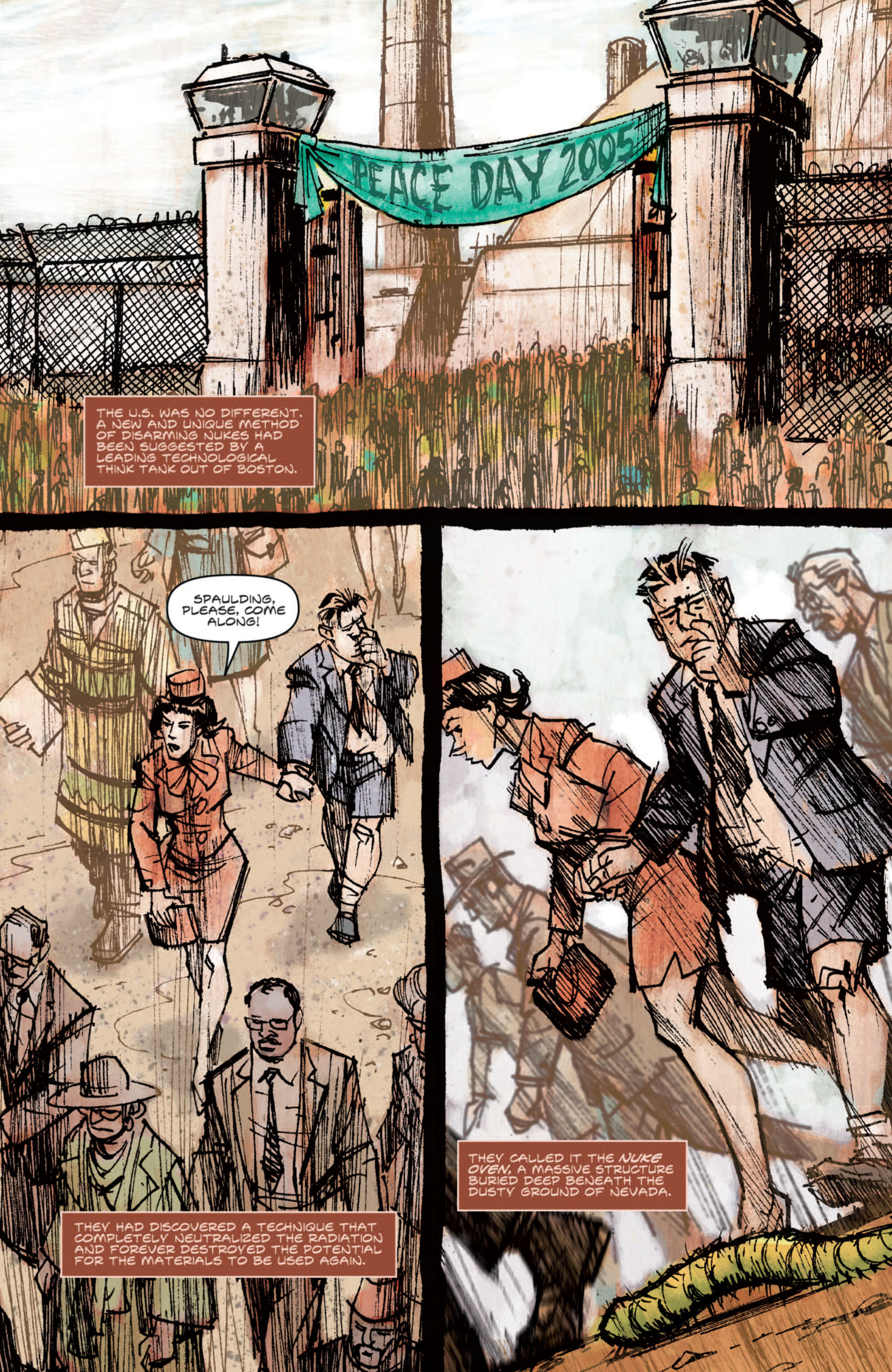 Read online Remains comic -  Issue #1 - 5