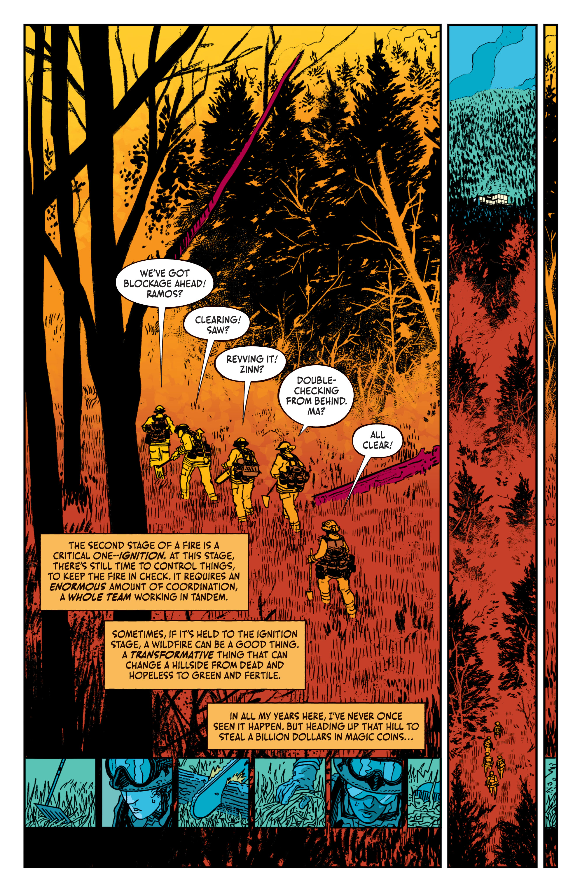 Read online Dark Spaces: Wildfire comic -  Issue #2 - 3