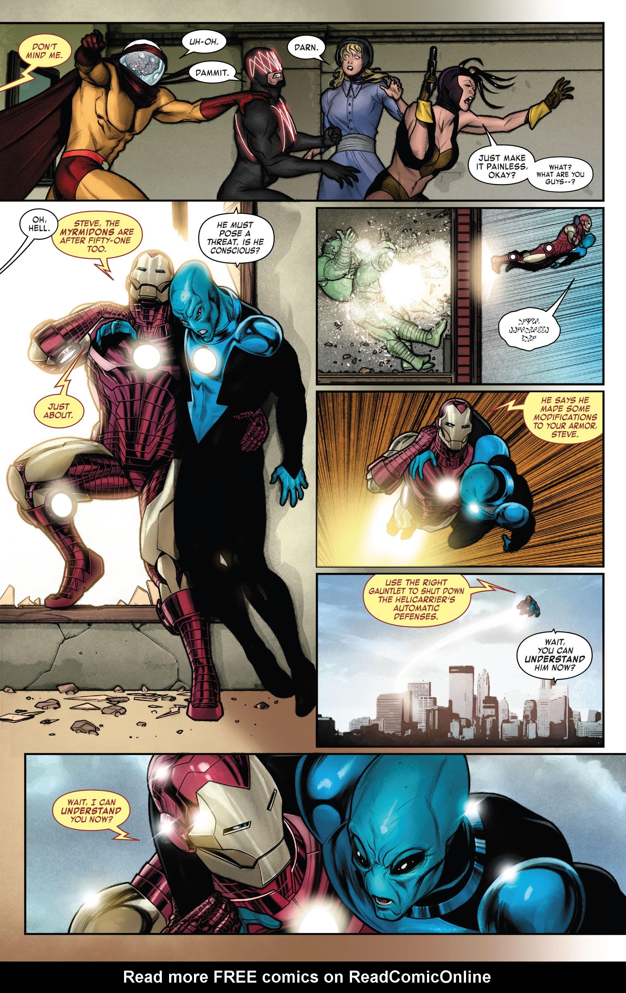 Read online Captain America/Iron Man comic -  Issue #5 - 7