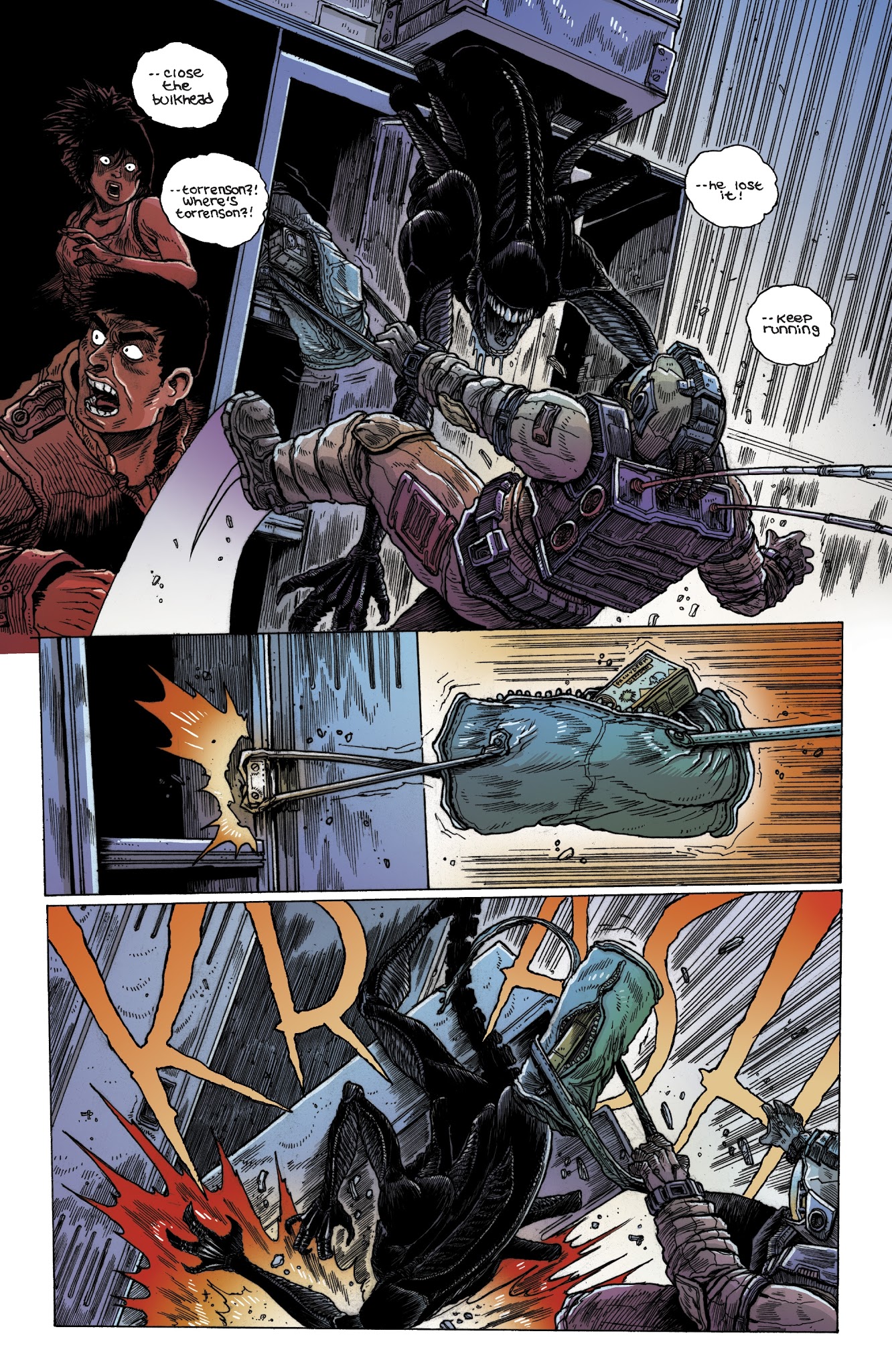 Read online Aliens: Dead Orbit comic -  Issue #4 - 8