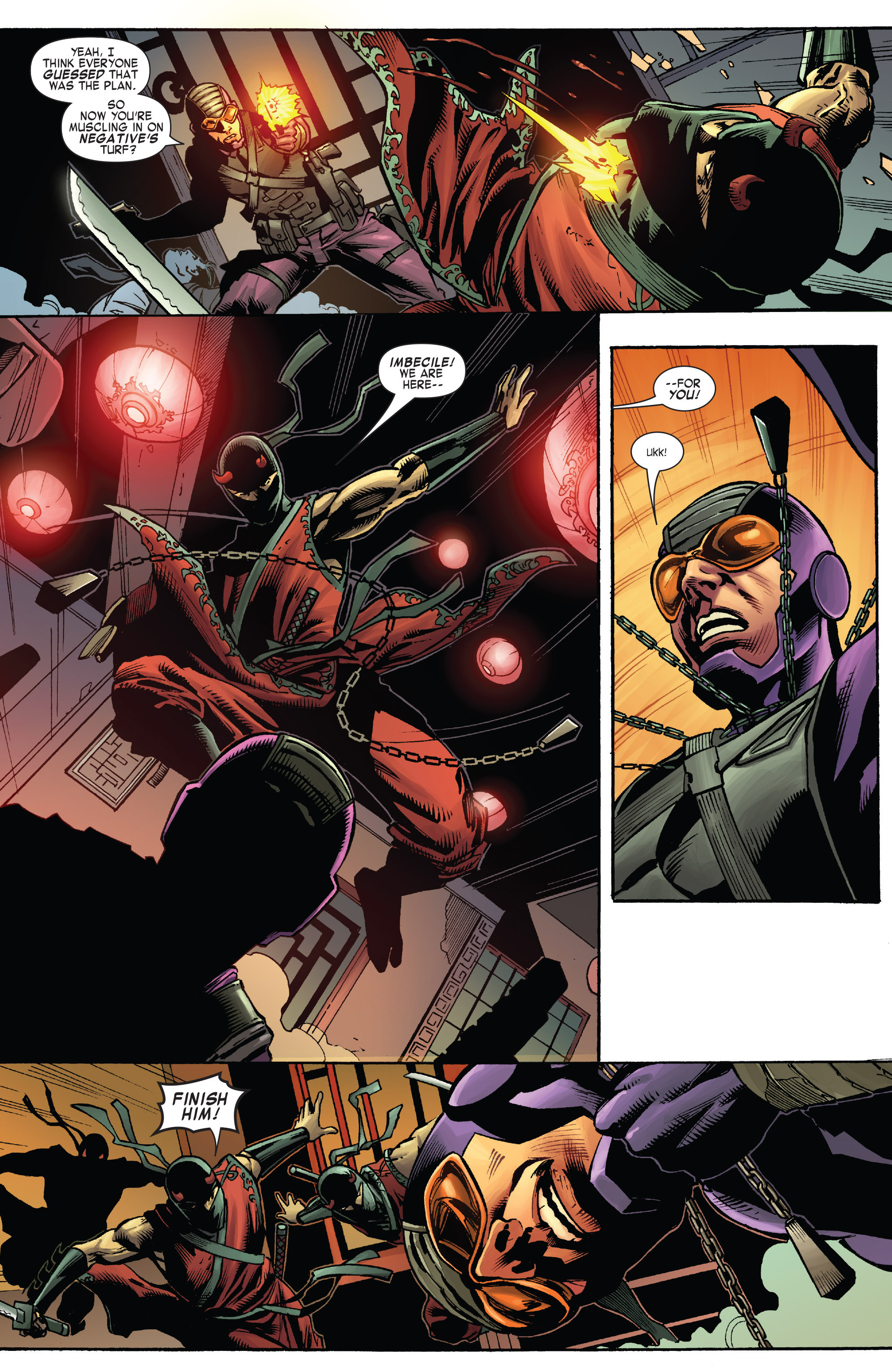 Read online Shadowland: Blood on the Streets comic -  Issue #3 - 18