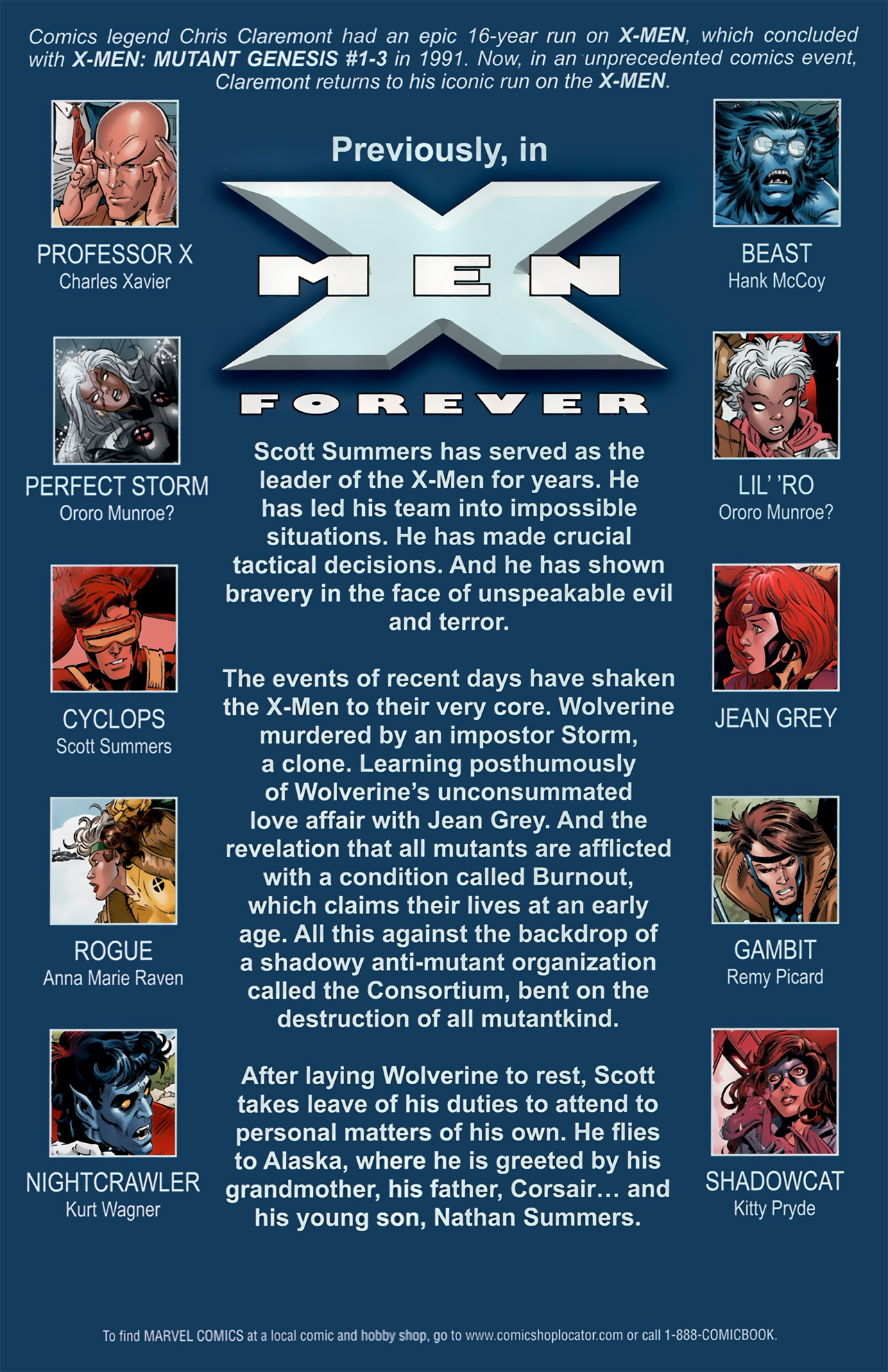 Read online X-Men Forever (2009) comic -  Issue #18 - 2