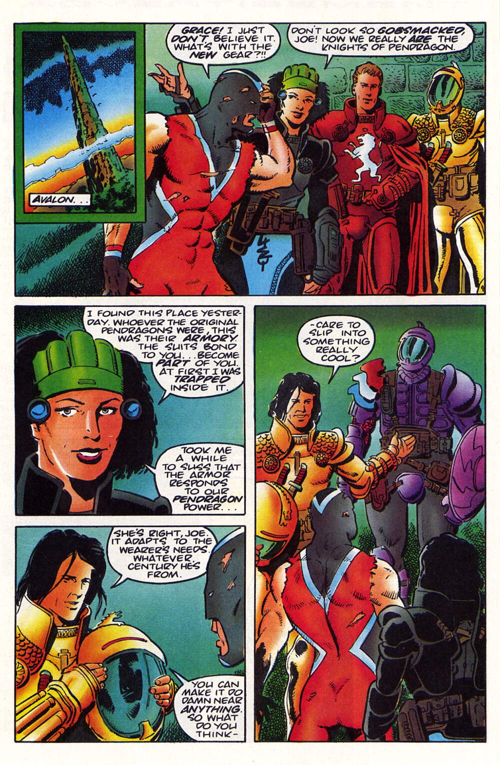 Read online Knights of Pendragon comic -  Issue #2 - 12