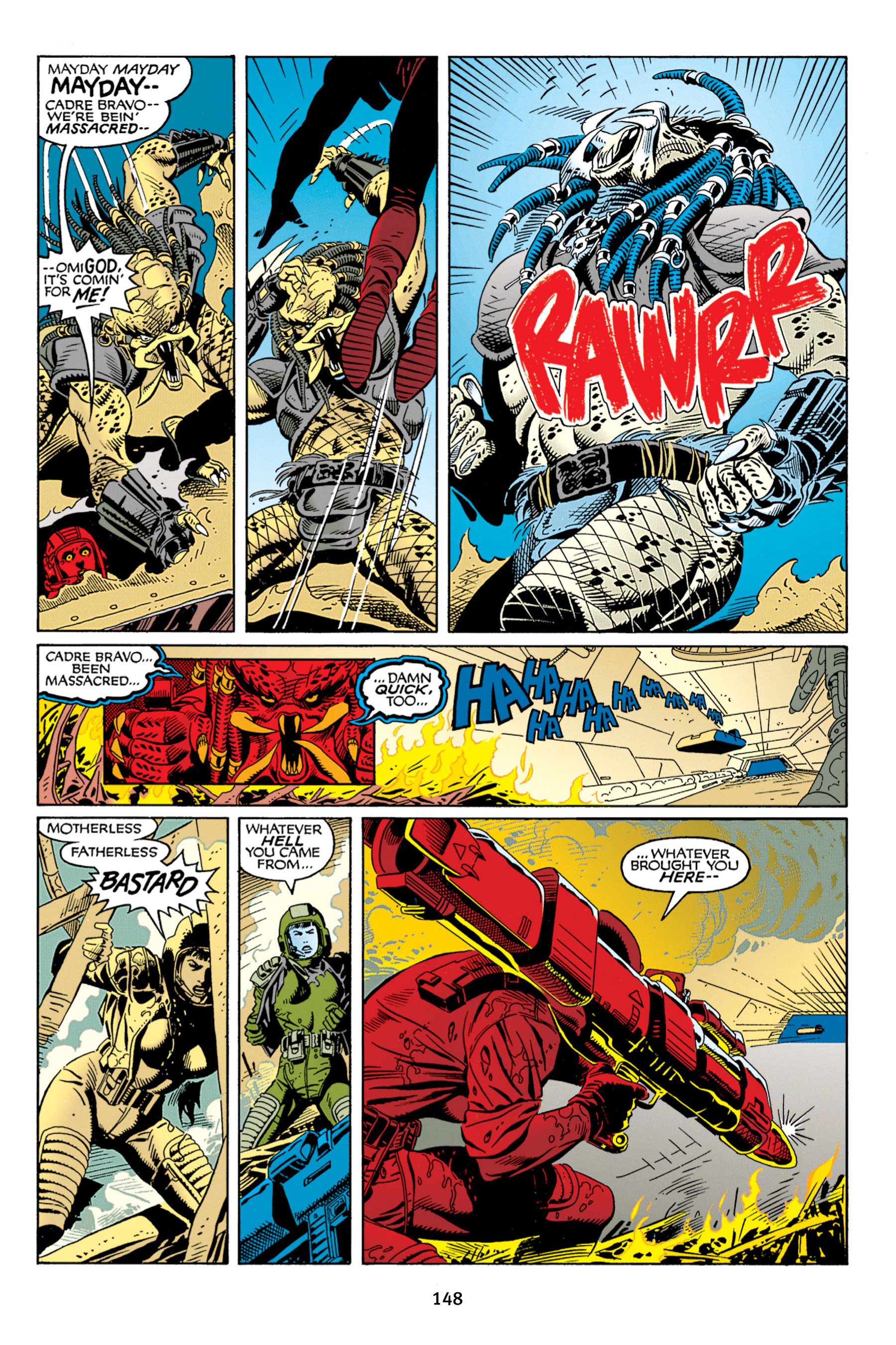 Read online Aliens vs. Predator Omnibus comic -  Issue # _TPB 2 Part 2 - 36