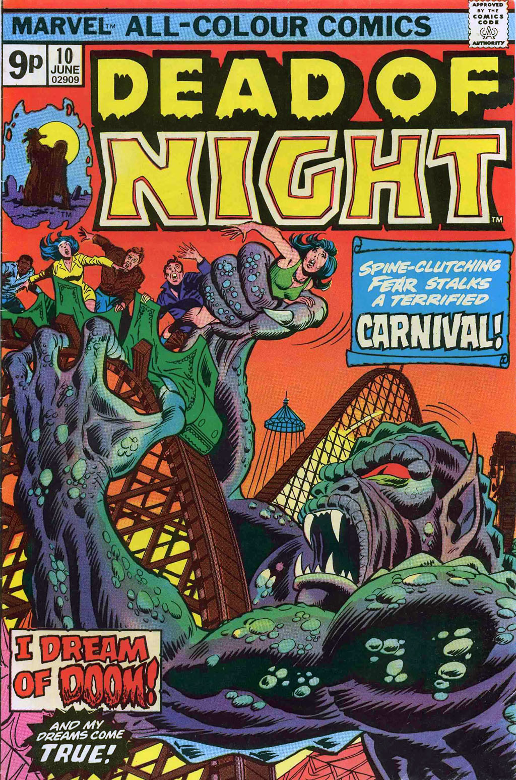 Read online Dead of Night comic -  Issue #10 - 1
