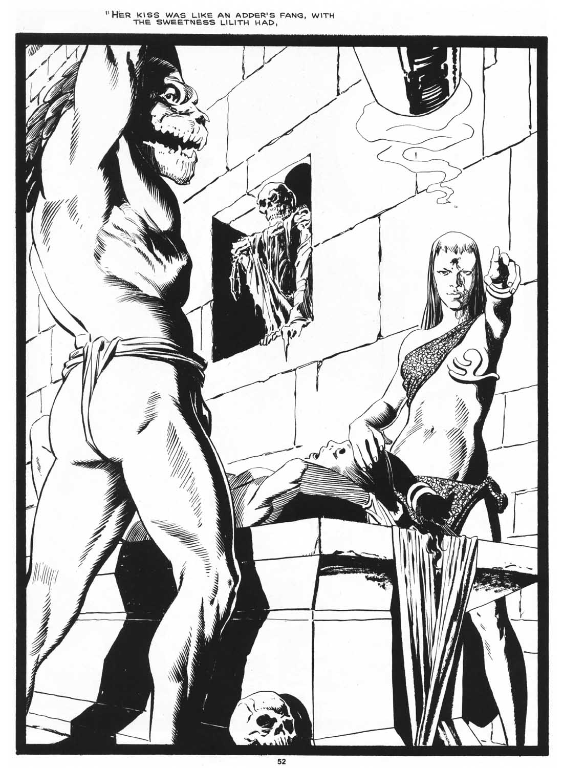 Read online The Savage Sword Of Conan comic -  Issue #162 - 54