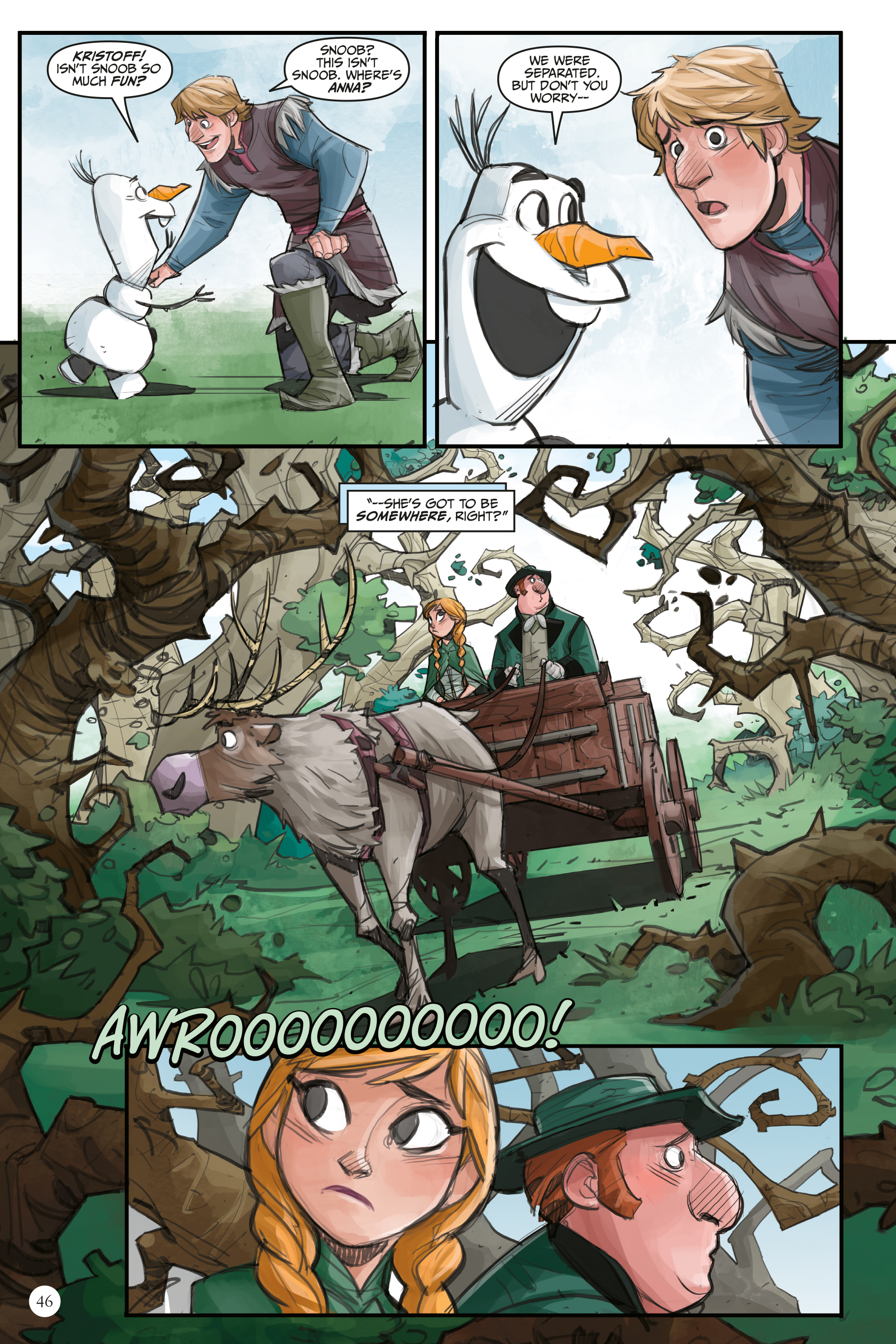Read online Disney Frozen: Reunion Road comic -  Issue # _TPB - 45