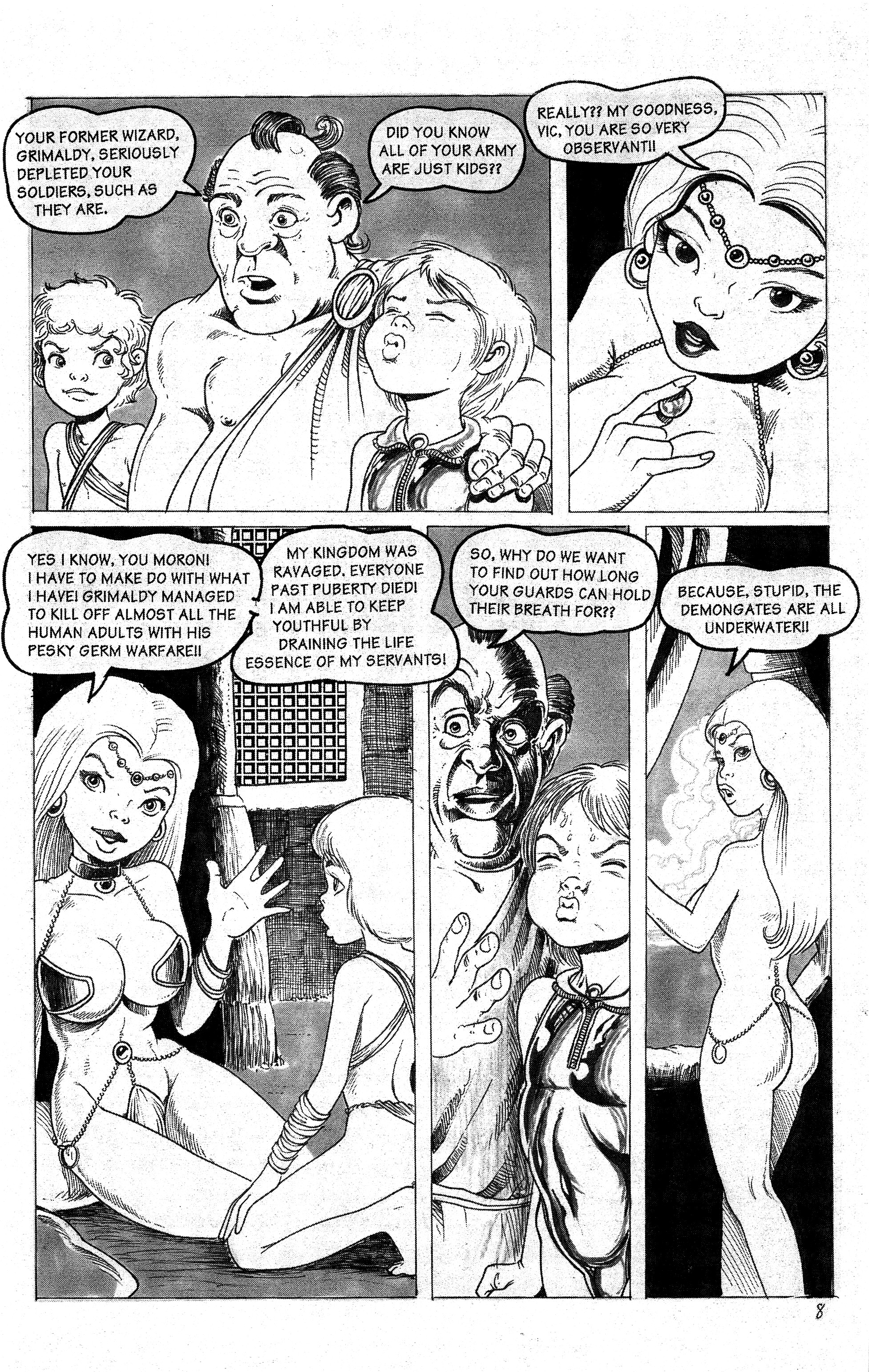 Read online Demongate comic -  Issue #6 - 10