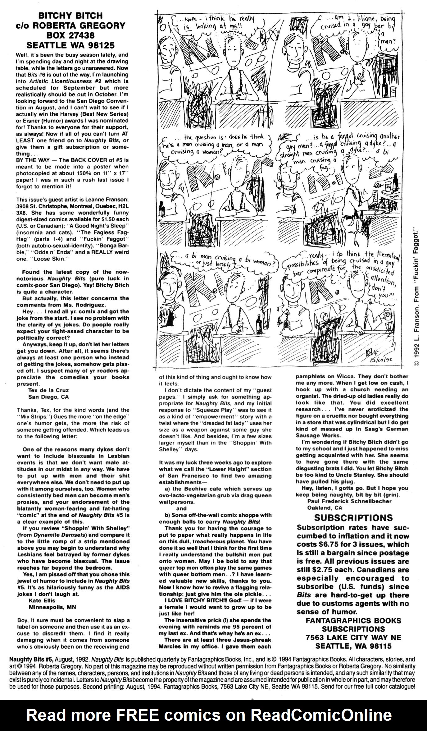 Read online Naughty Bits comic -  Issue #6 - 2