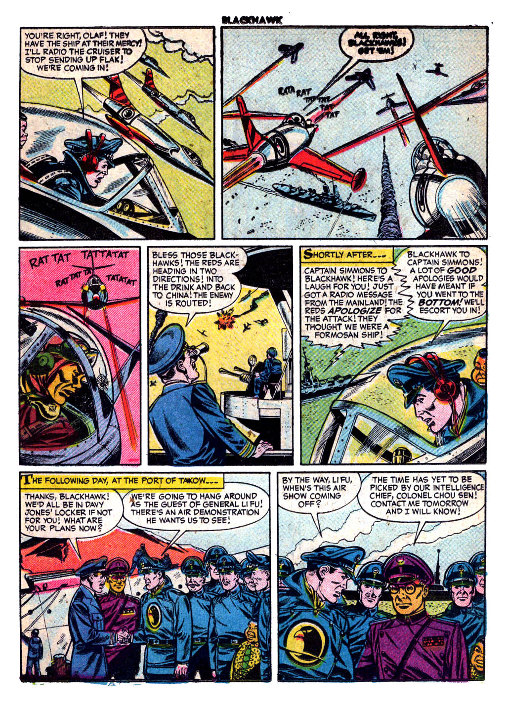 Read online Blackhawk (1957) comic -  Issue #105 - 19