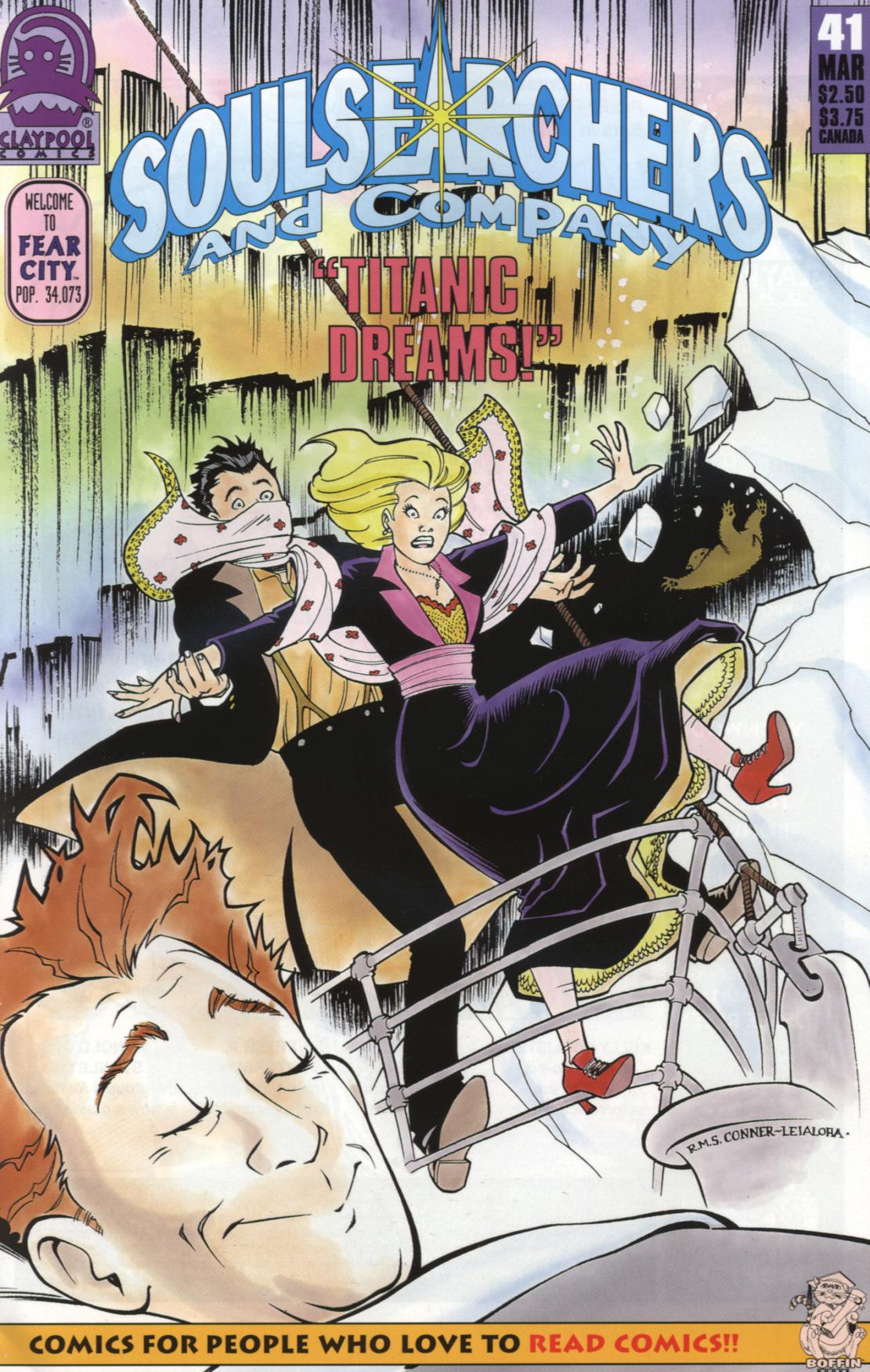 Read online Soulsearchers and Company comic -  Issue #41 - 1
