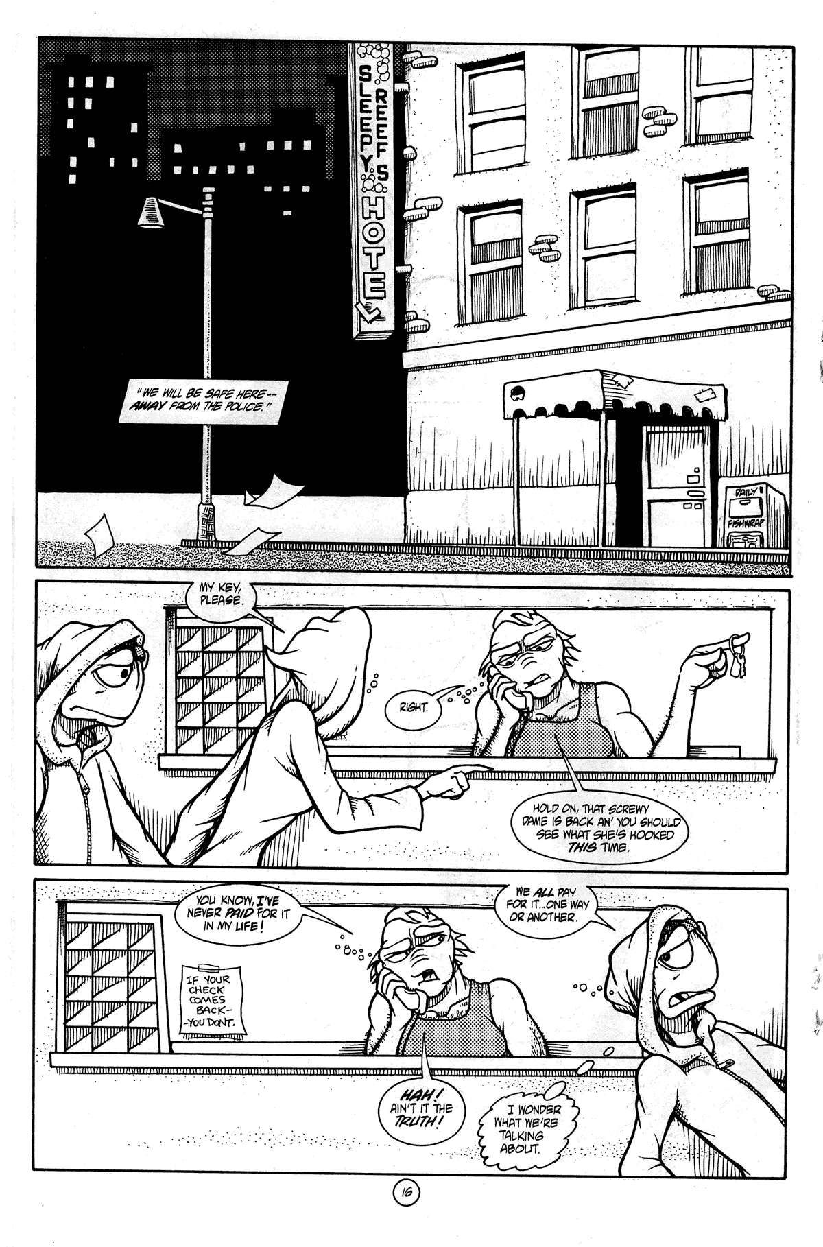 Read online Fish Shticks comic -  Issue #3 - 18