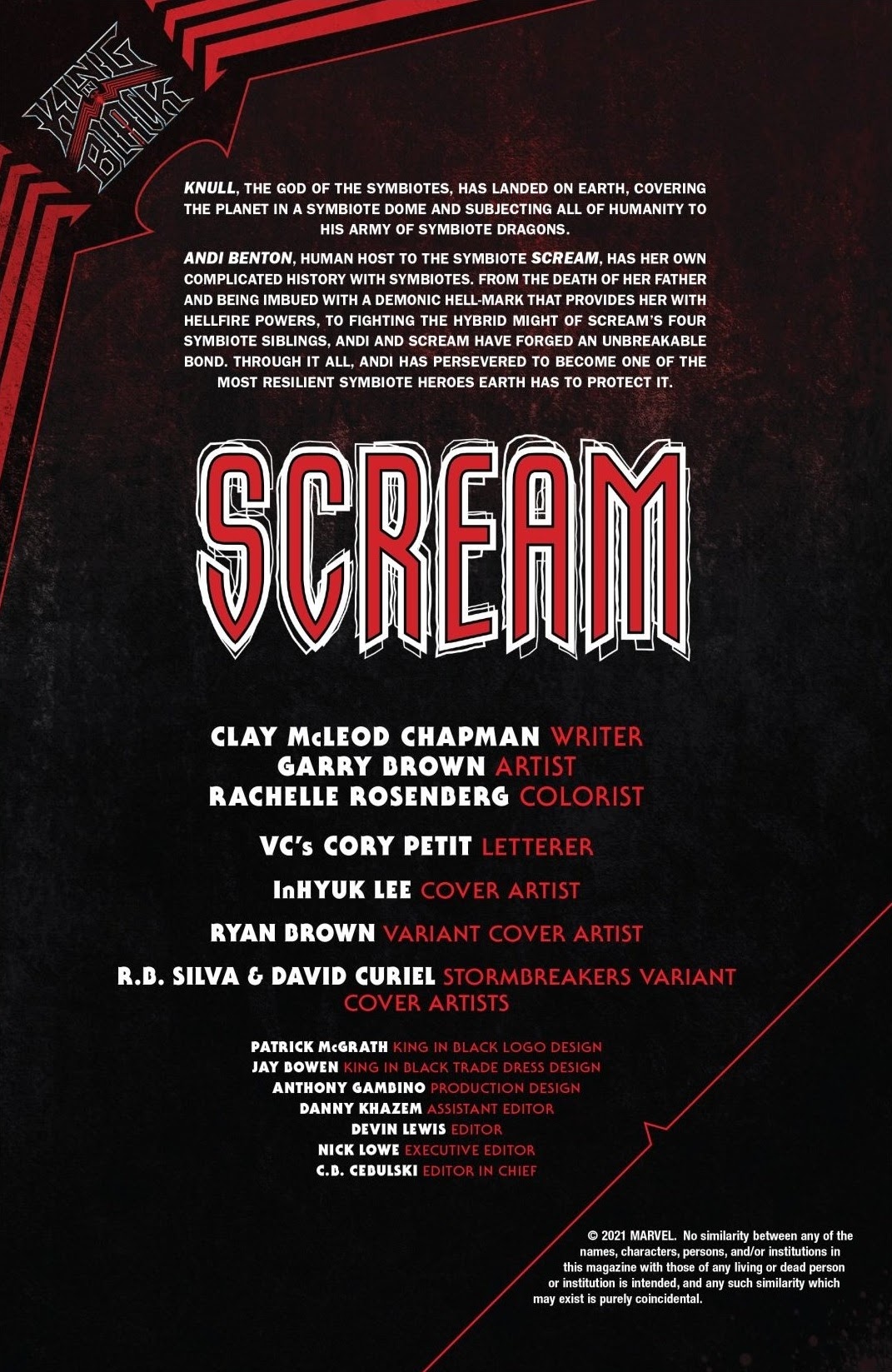 Read online King In Black One-Shots comic -  Issue # Scream - 5