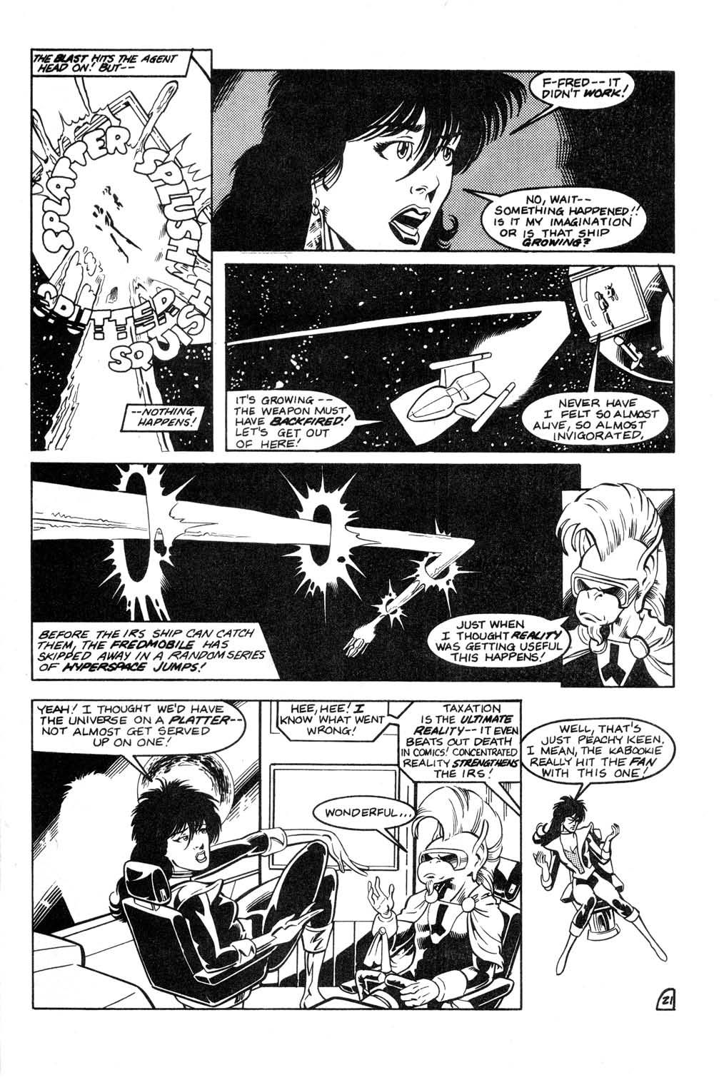 Aristocratic Xtraterrestrial Time-Traveling Thieves issue 2 - Page 23